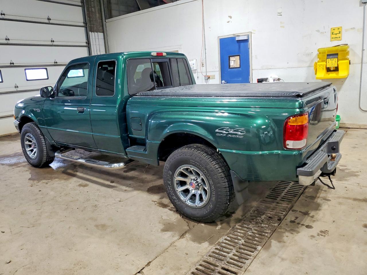 1999 Ford Ranger Super Cab Green vin: 1FTZR15V5XPB89625
