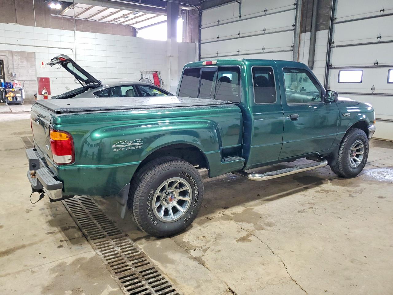1999 Ford Ranger Super Cab Green vin: 1FTZR15V5XPB89625