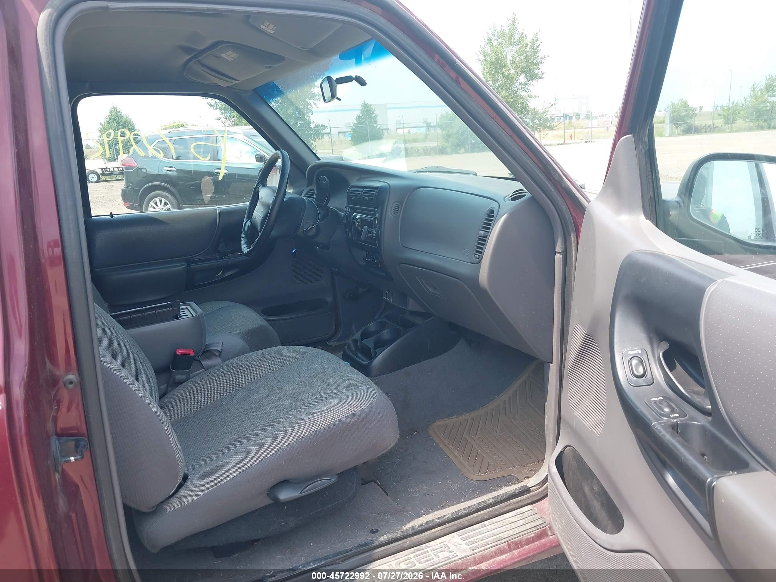 2000 Ford Ranger Xl/xlt Красный vin: 1FTZR15V5YPA08797