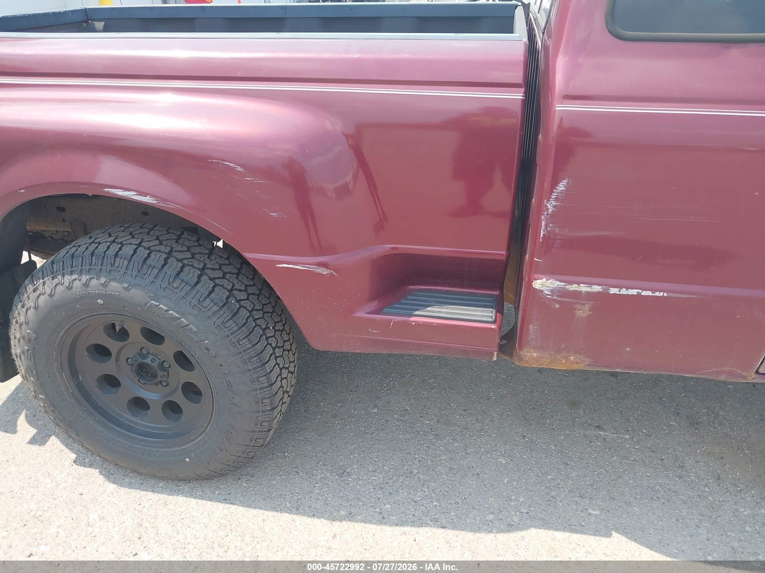 2000 Ford Ranger Xl/xlt Красный vin: 1FTZR15V5YPA08797