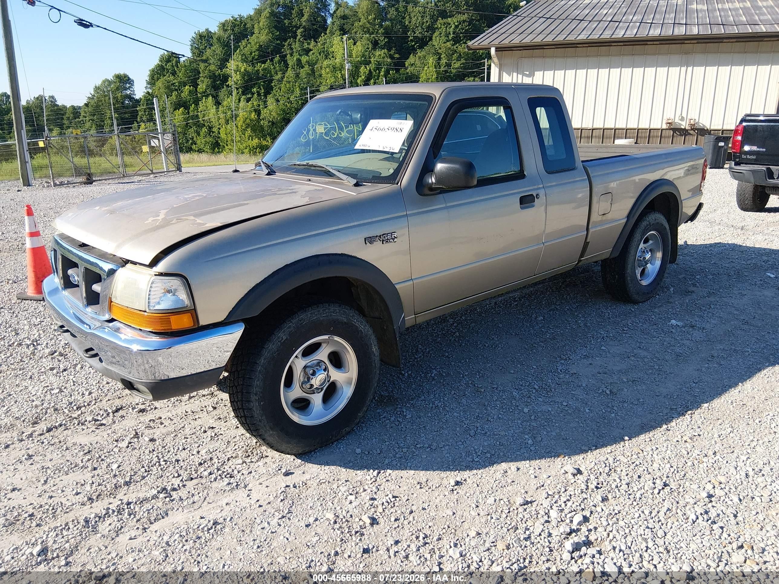 2000 Ford Ranger Xl/xlt Gold vin: 1FTZR15V5YPA19587