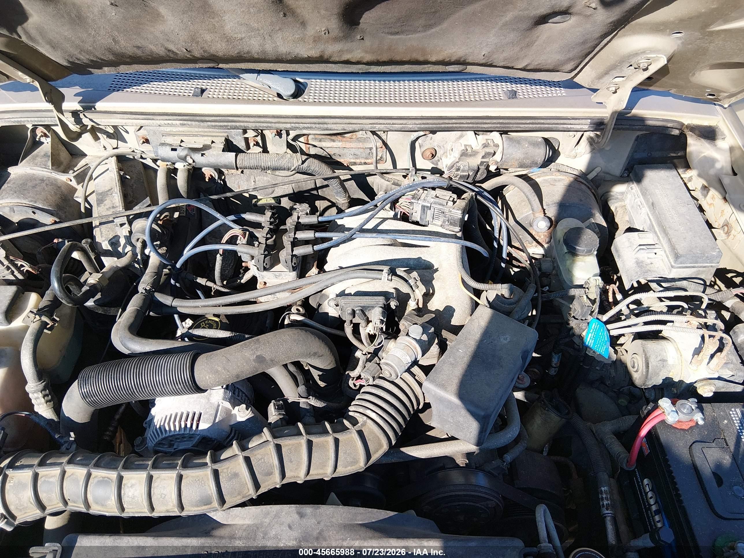 2000 Ford Ranger Xl/xlt Gold vin: 1FTZR15V5YPA19587