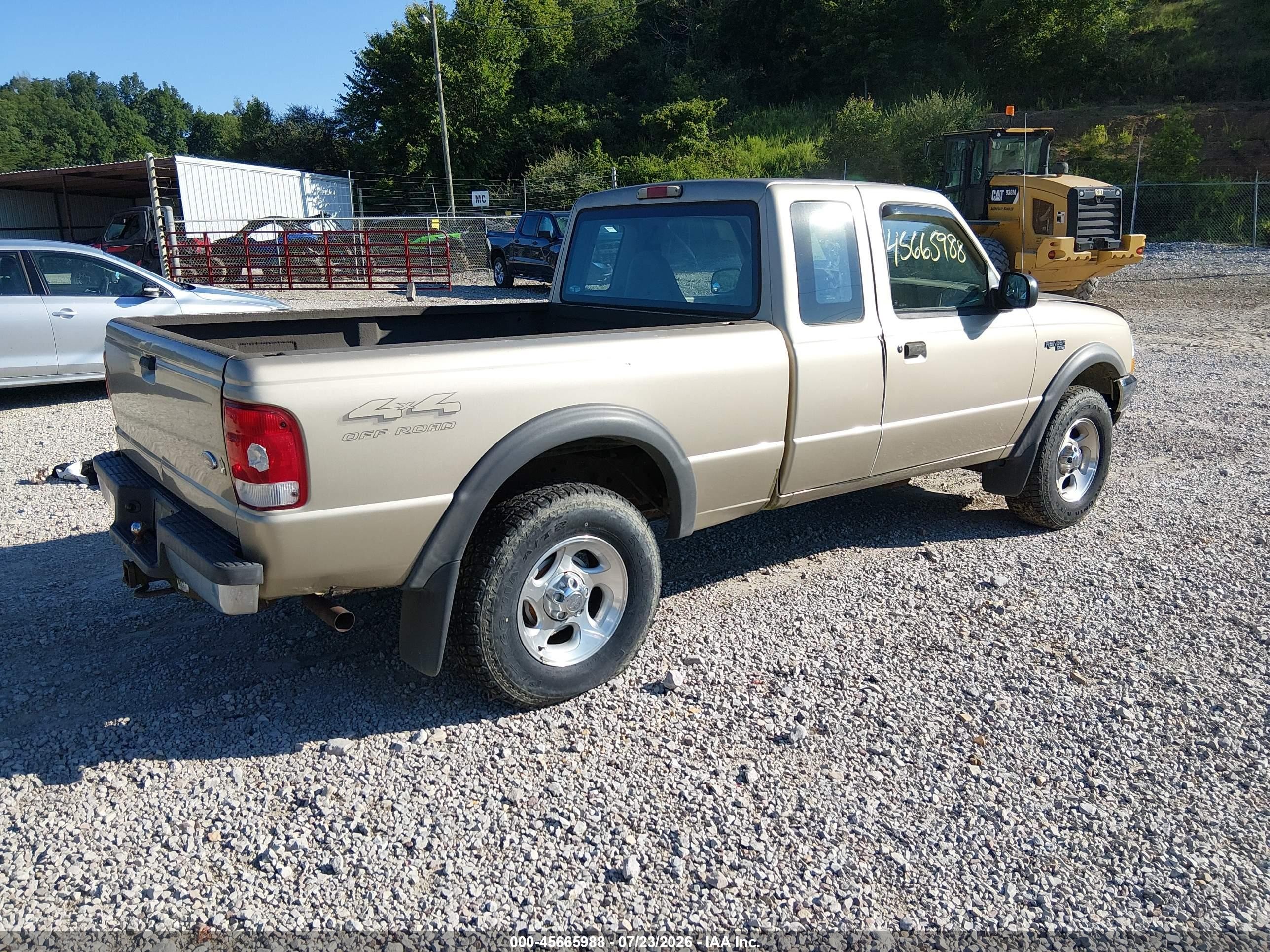 2000 Ford Ranger Xl/xlt Gold vin: 1FTZR15V5YPA19587