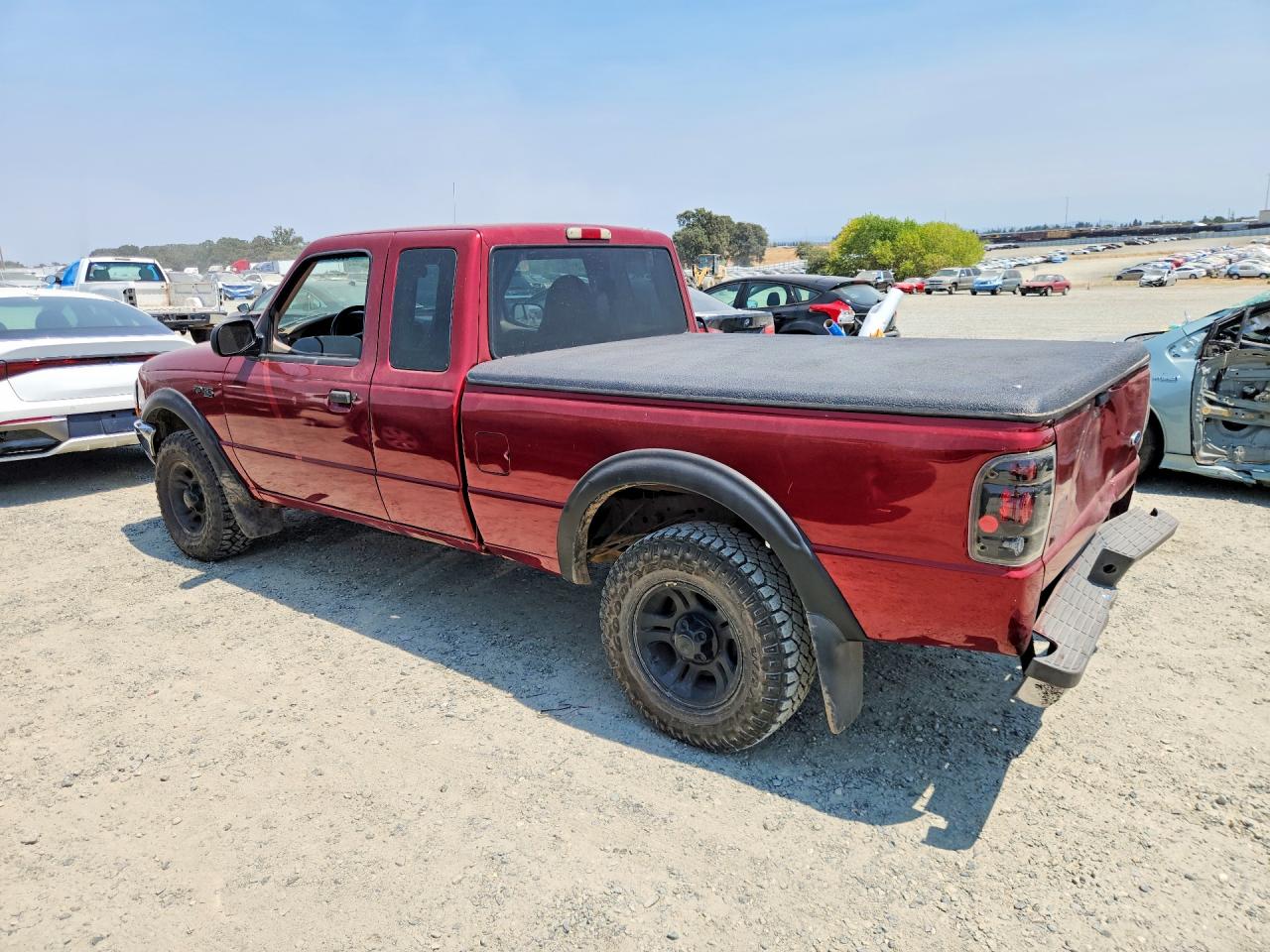 2000 Ford Ranger Super Cab Темно-бордовый vin: 1FTZR15V5YPA85170