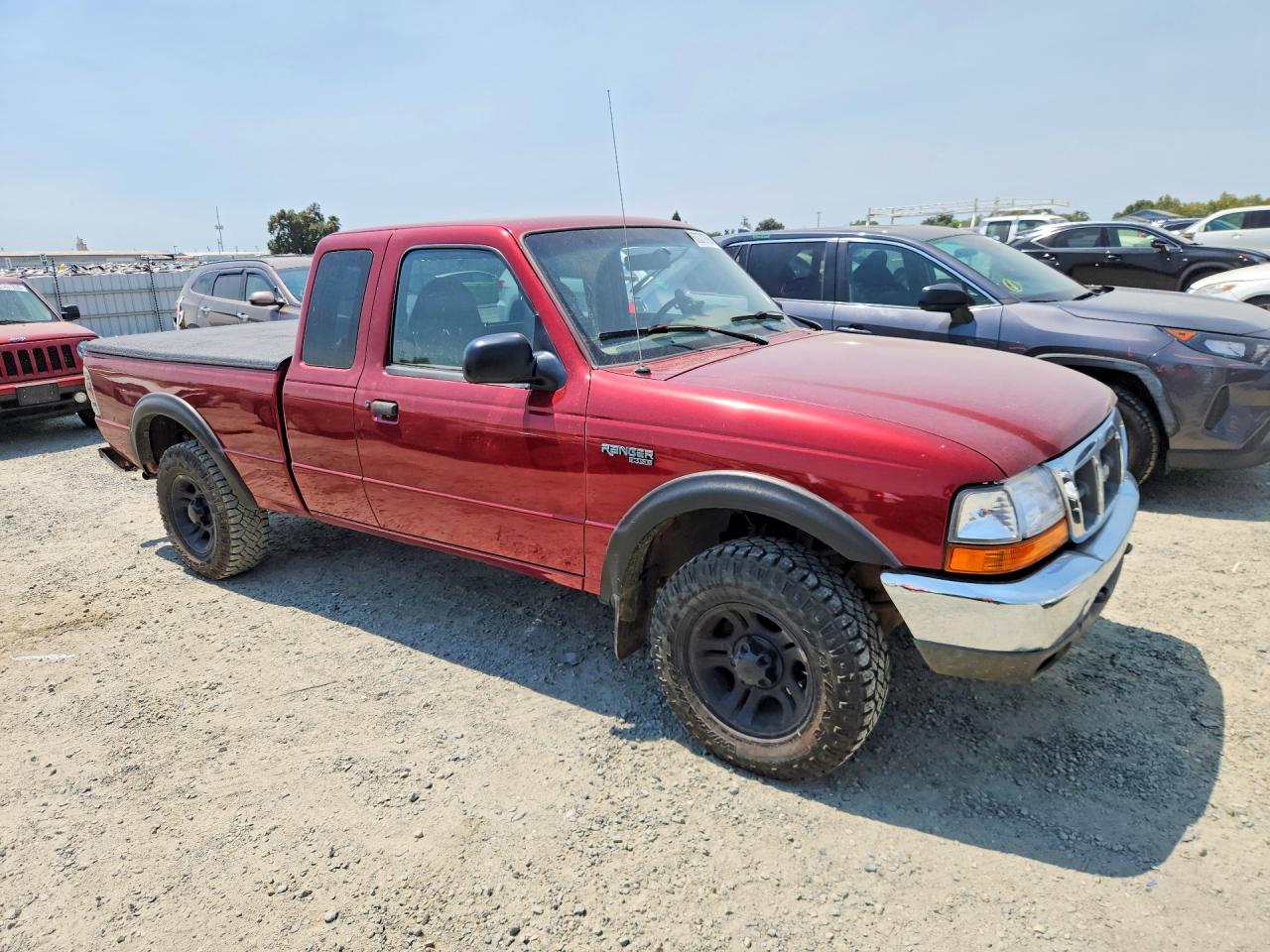 2000 Ford Ranger Super Cab Темно-бордовый vin: 1FTZR15V5YPA85170