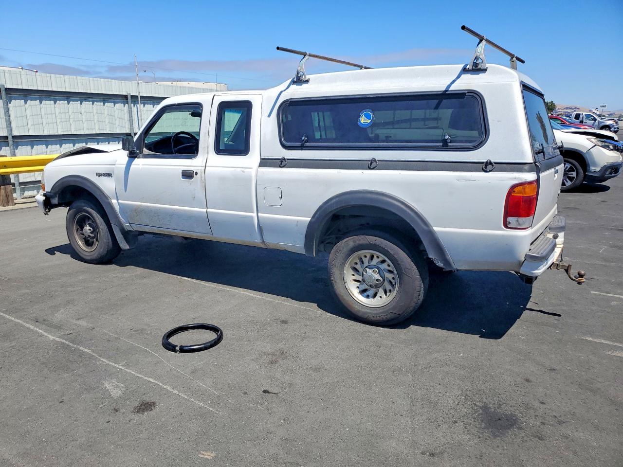 1999 Ford Ranger Super Cab White vin: 1FTZR15V6XPA27874