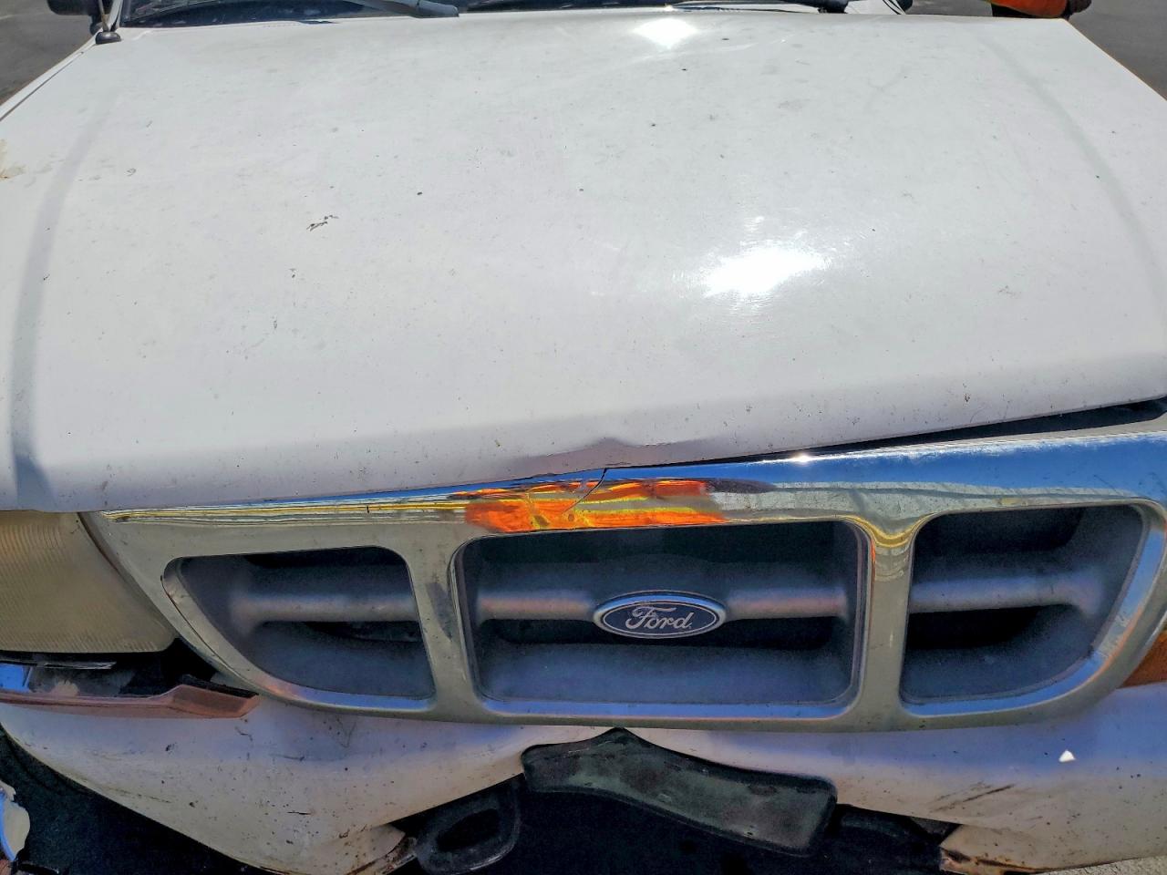 1999 Ford Ranger Super Cab White vin: 1FTZR15V6XPA27874