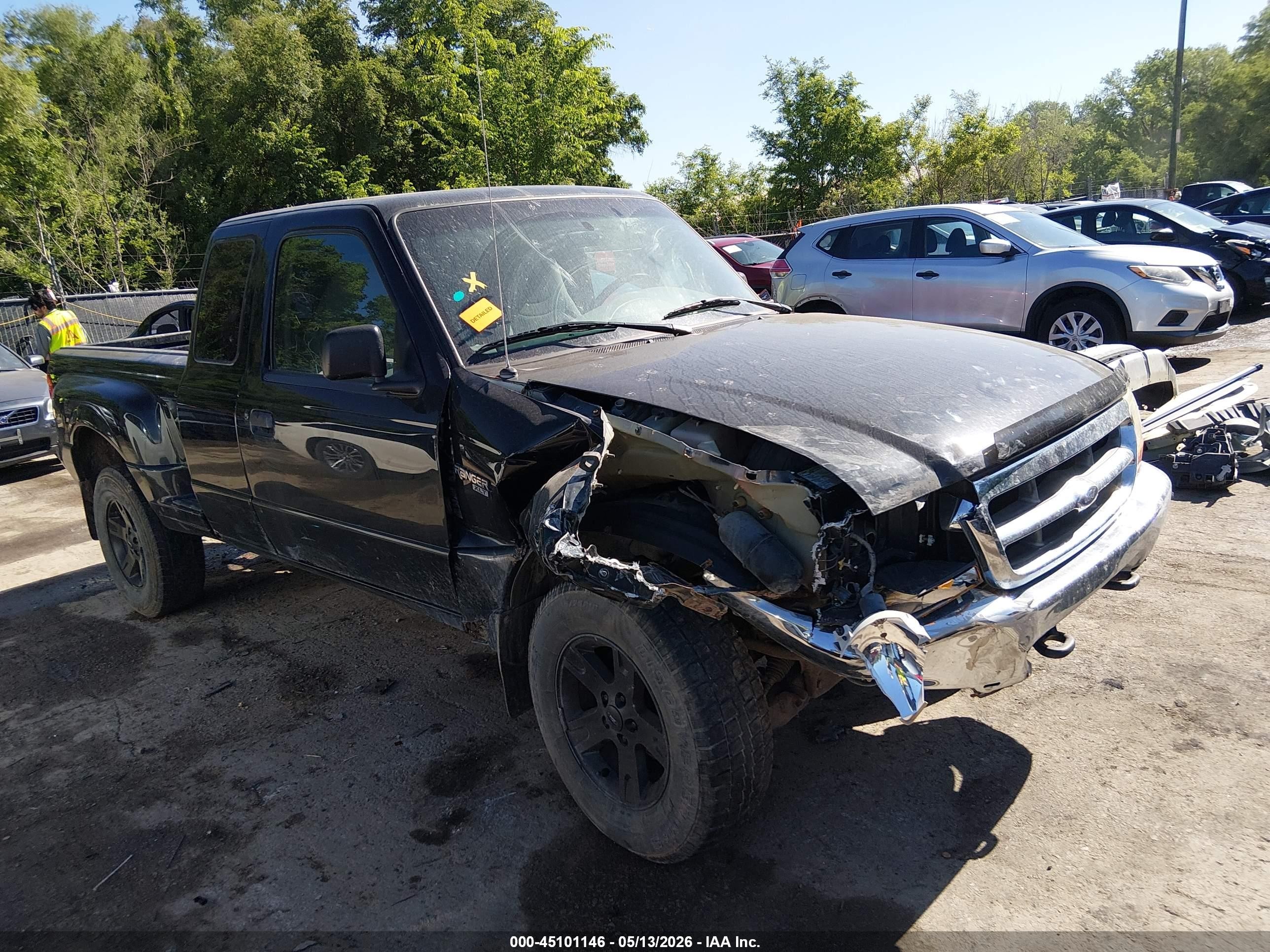1999 Ford Ranger Xl/xlt Black vin: 1FTZR15V6XPB06722