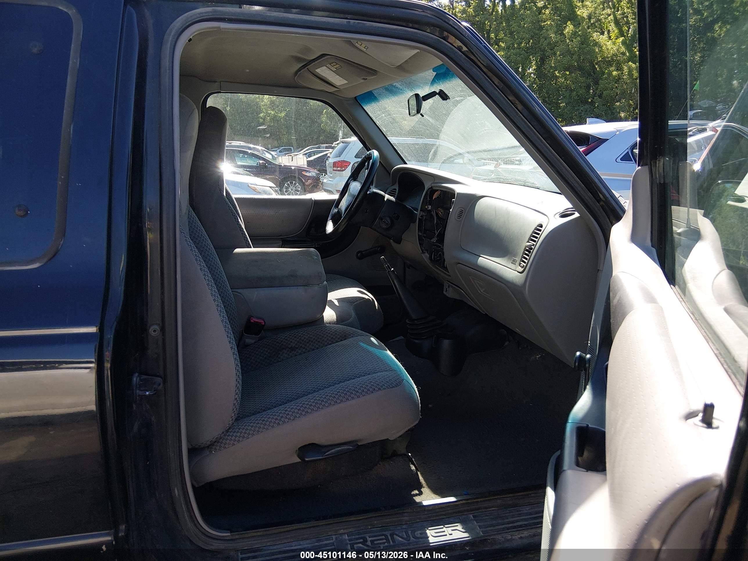 1999 Ford Ranger Xl/xlt Black vin: 1FTZR15V6XPB06722