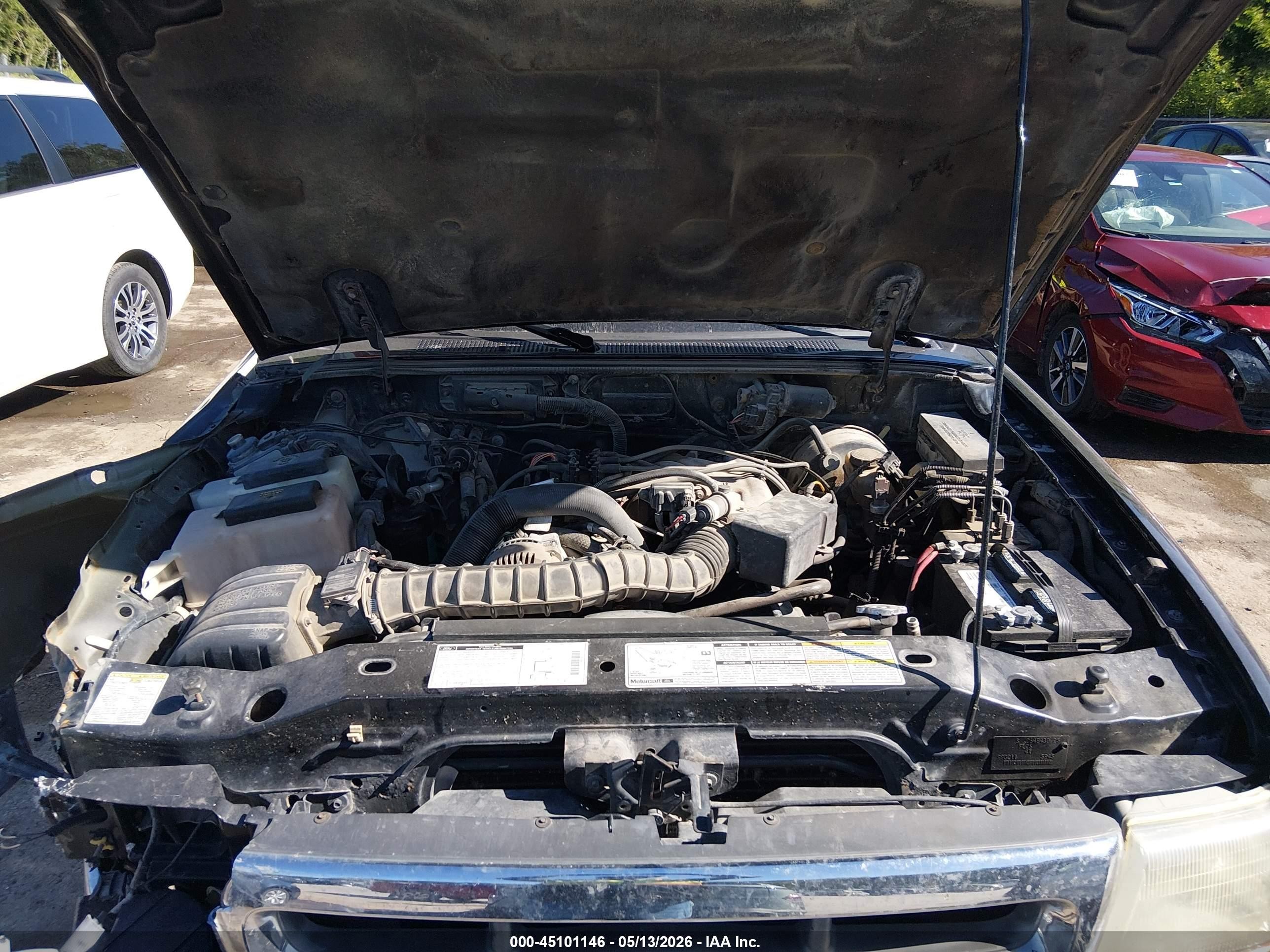 1999 Ford Ranger Xl/xlt Black vin: 1FTZR15V6XPB06722