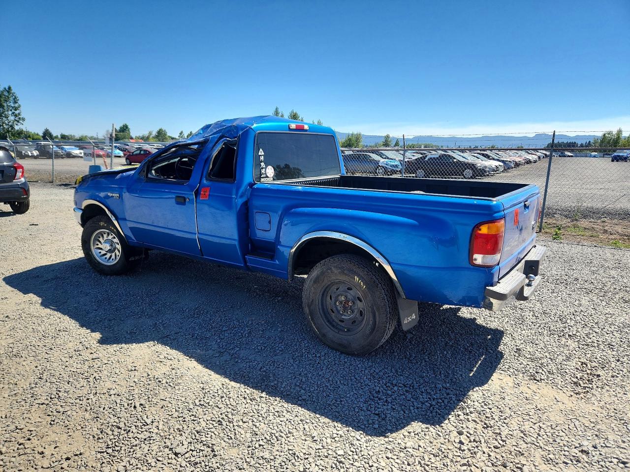 1999 Ford Ranger Super Cab Blue vin: 1FTZR15V6XTA62714