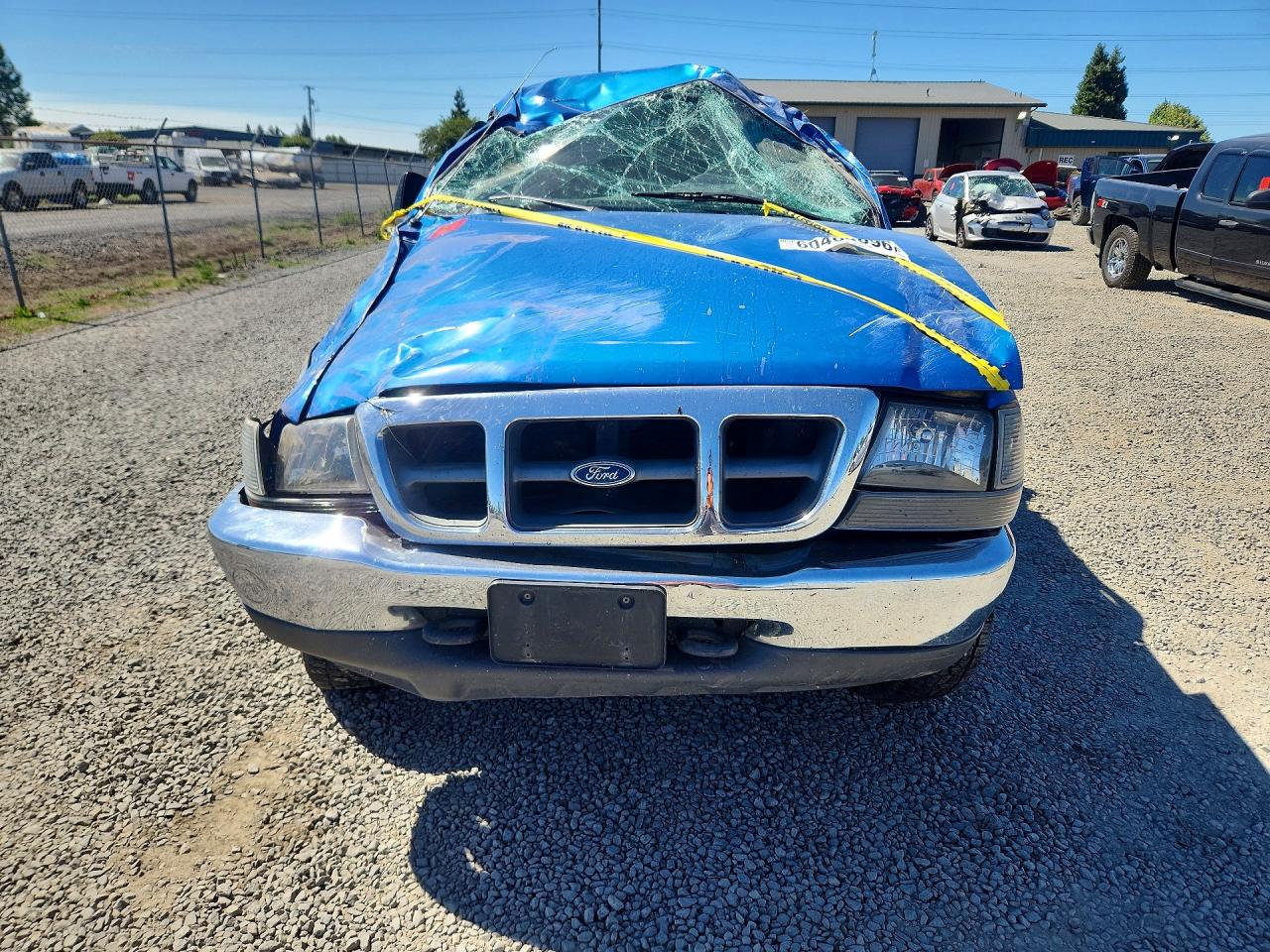 1999 Ford Ranger Super Cab Blue vin: 1FTZR15V6XTA62714