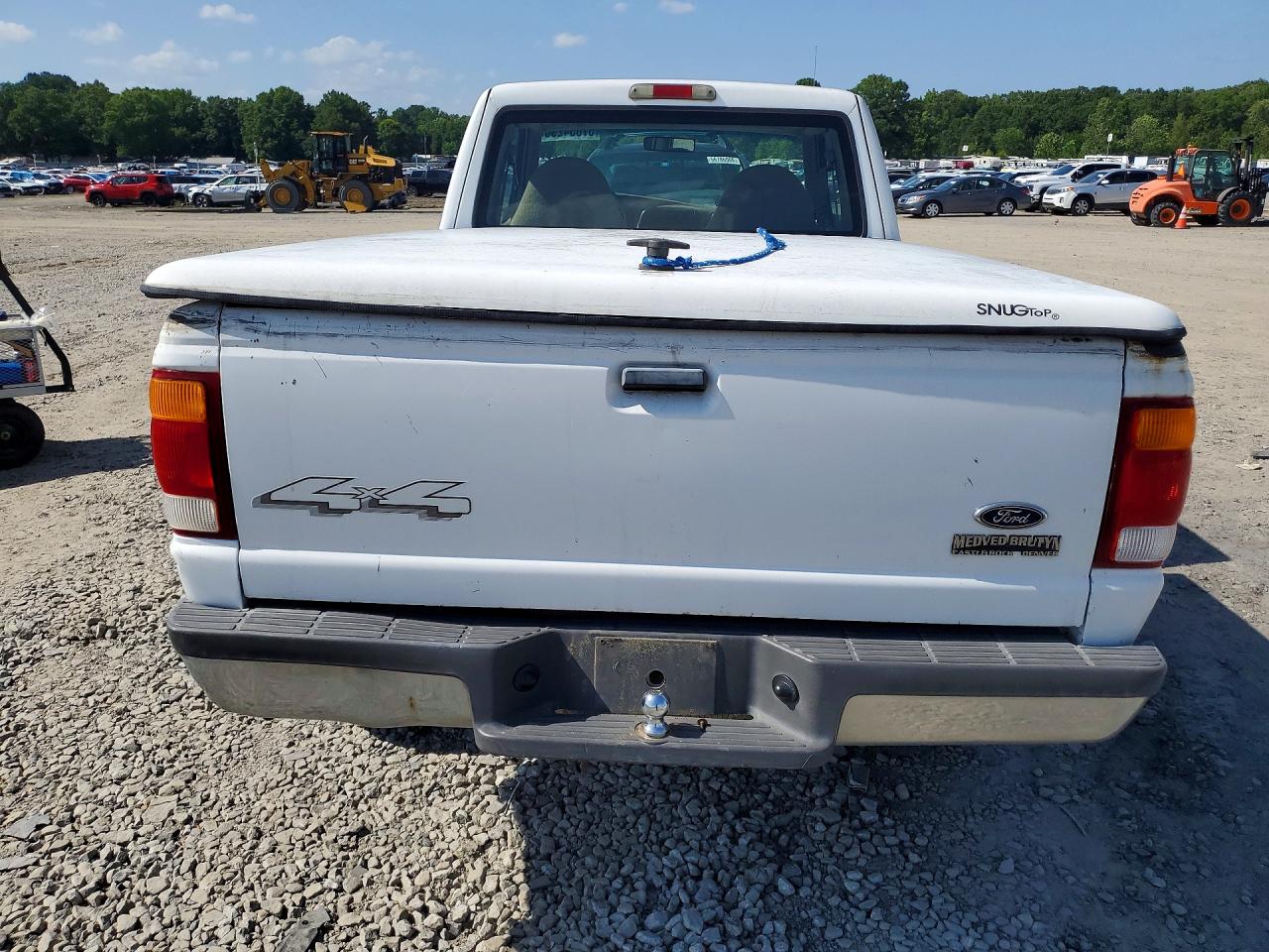 1999 Ford Ranger Super Cab White vin: 1FTZR15V7XPA35868