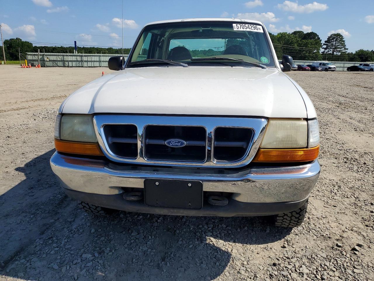 1999 Ford Ranger Super Cab White vin: 1FTZR15V7XPA35868