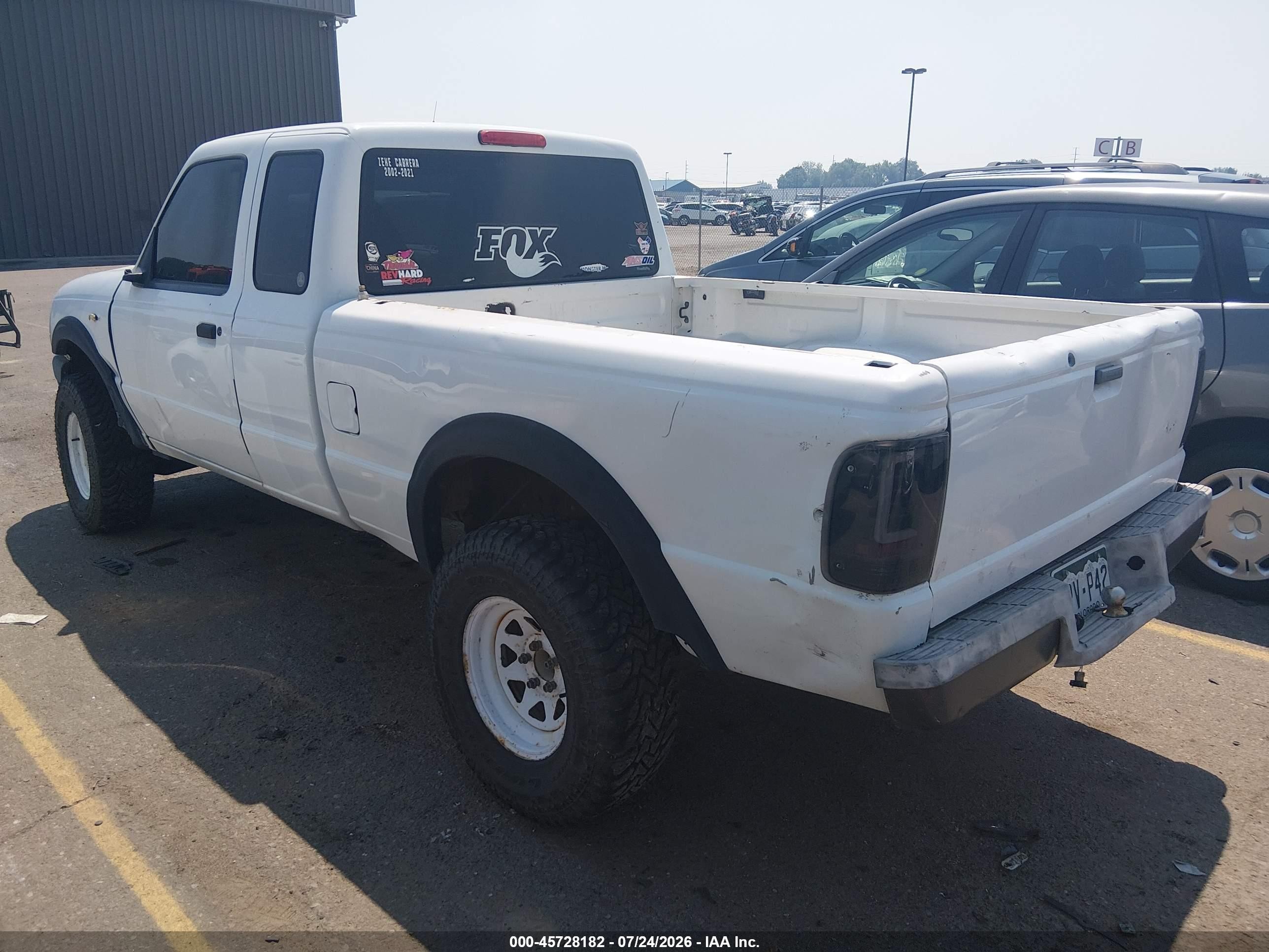1999 Ford Ranger Xl/xlt White vin: 1FTZR15V7XPB57565
