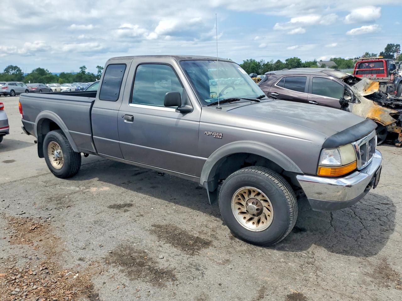 1999 Ford Ranger Super Cab Серый vin: 1FTZR15V7XTB03674