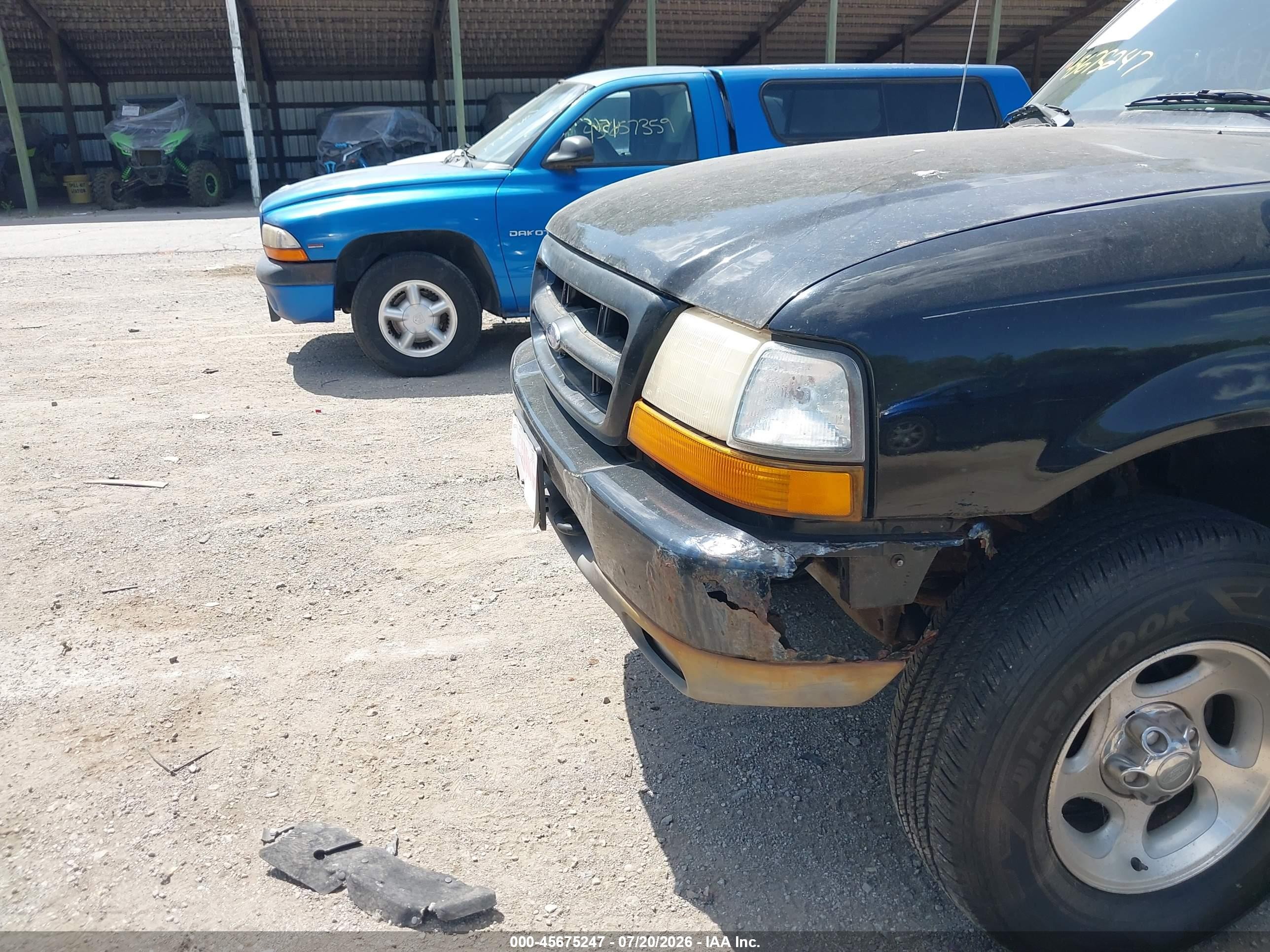 2000 Ford Ranger Xl/xlt Black vin: 1FTZR15V8YPA95157