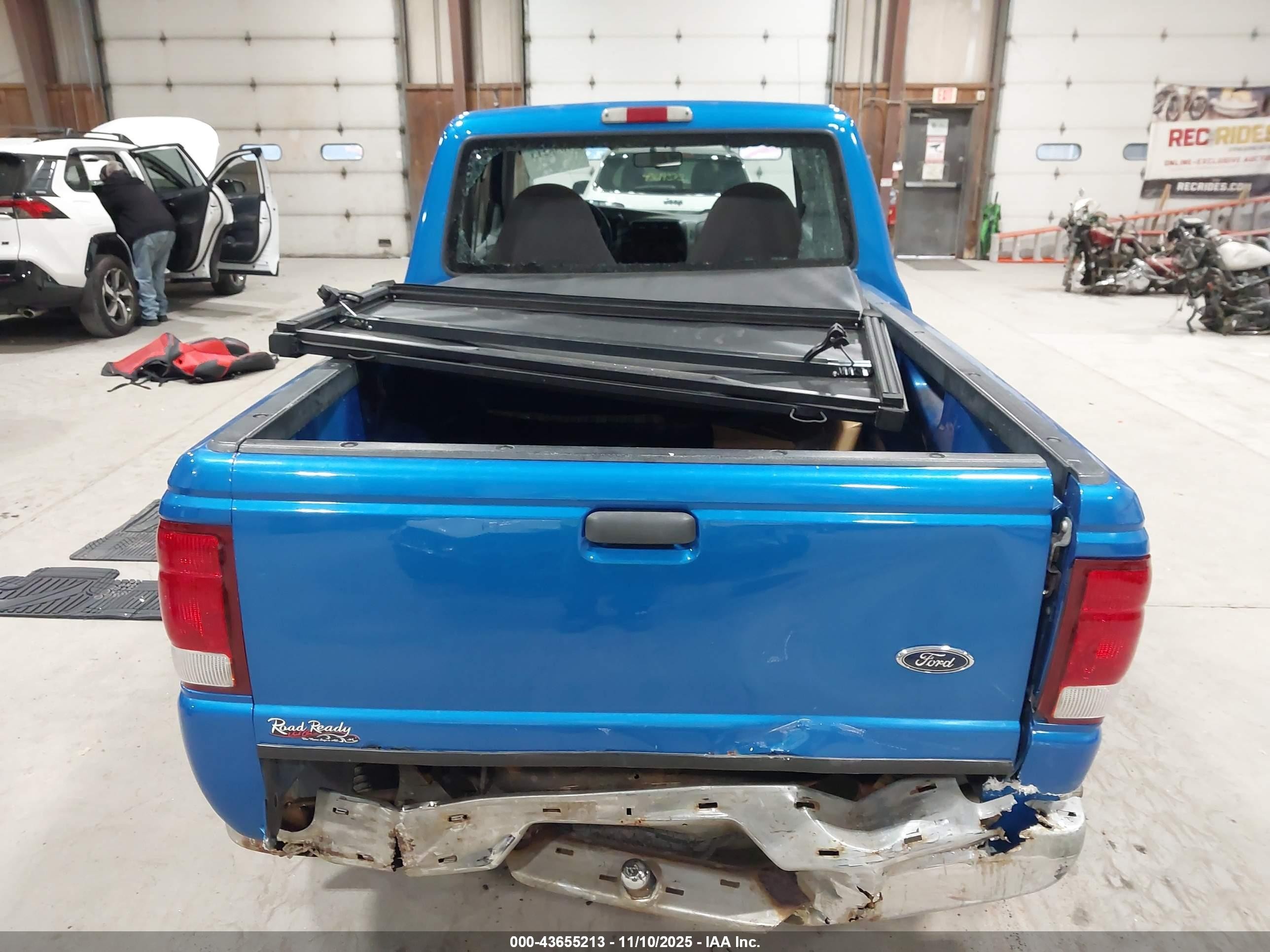 2000 Ford Ranger Xl/xlt Blue vin: 1FTZR15V8YTA98471