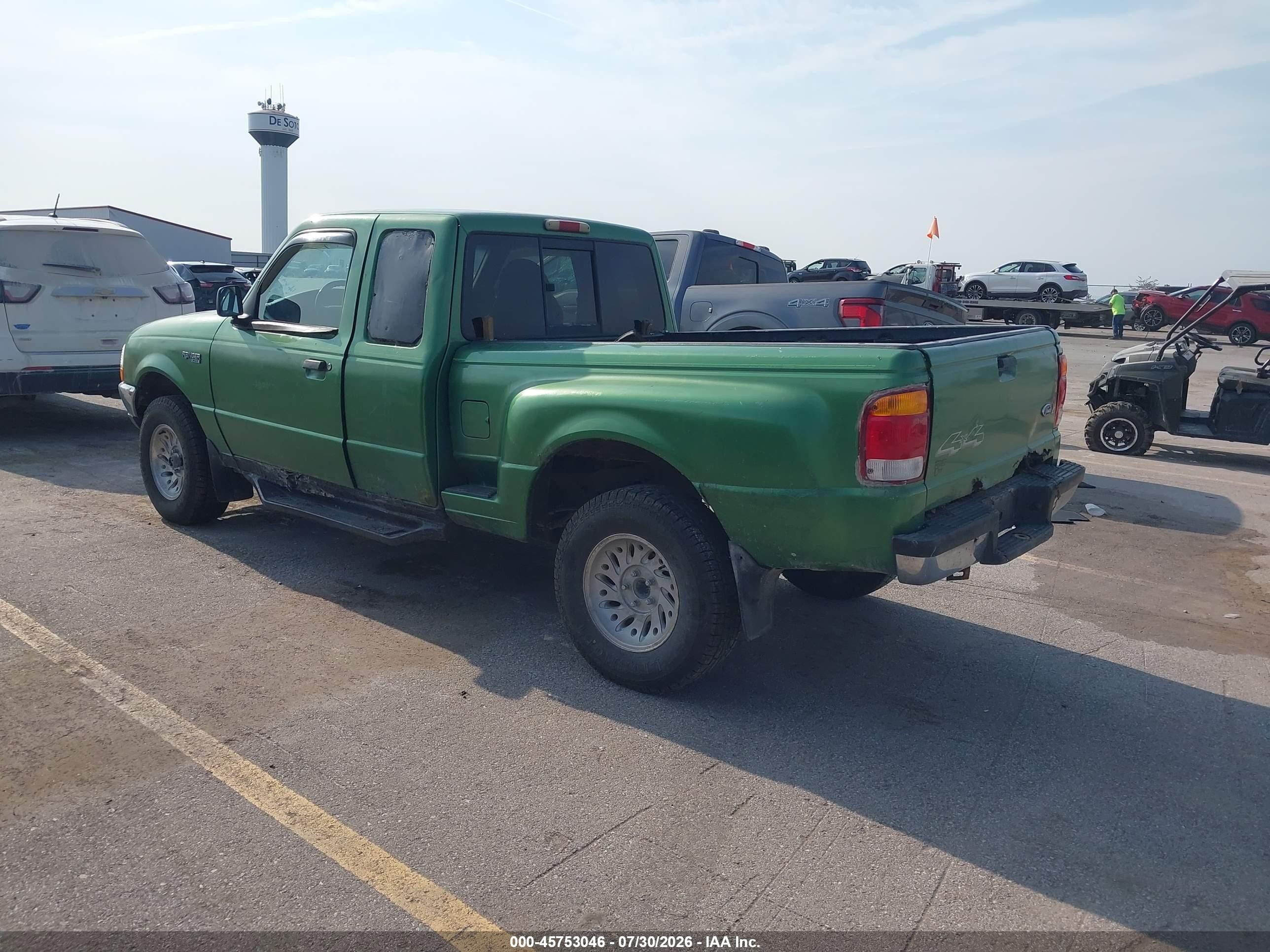 1999 Ford Ranger Xl/xlt Green vin: 1FTZR15V9XPB37169