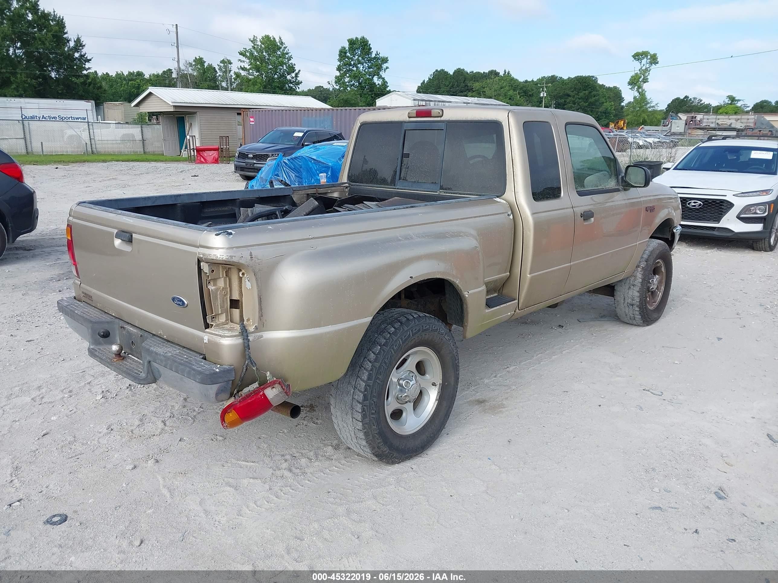 1999 Ford Ranger Xl/xlt Champagne vin: 1FTZR15V9XTA95027