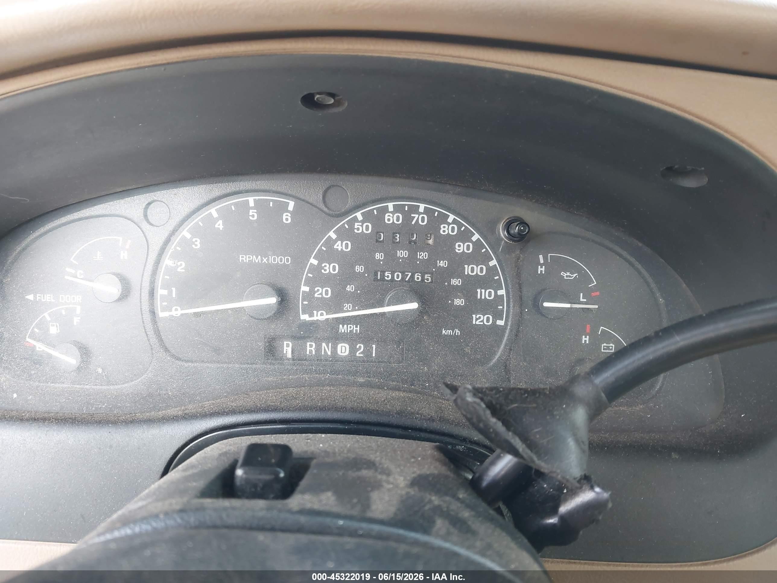1999 Ford Ranger Xl/xlt Champagne vin: 1FTZR15V9XTA95027