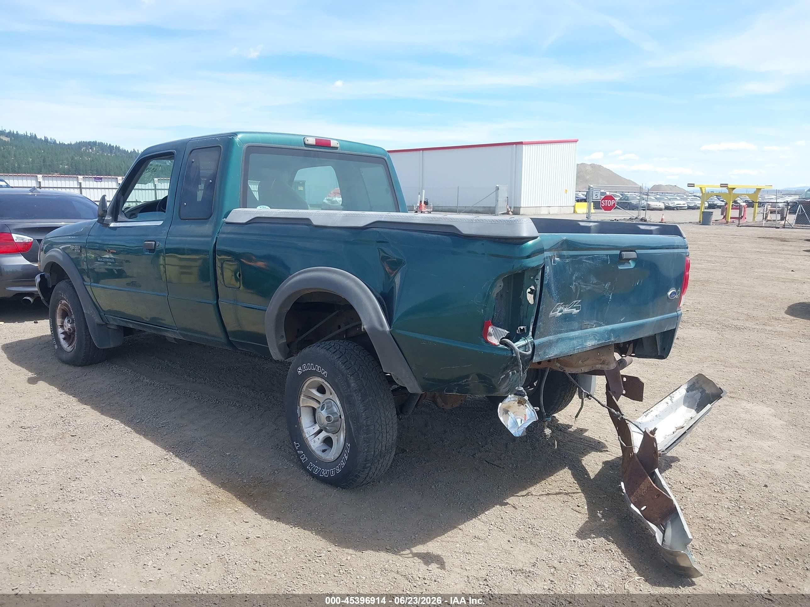 2000 Ford Ranger Xl/xlt Green vin: 1FTZR15V9YPB23337