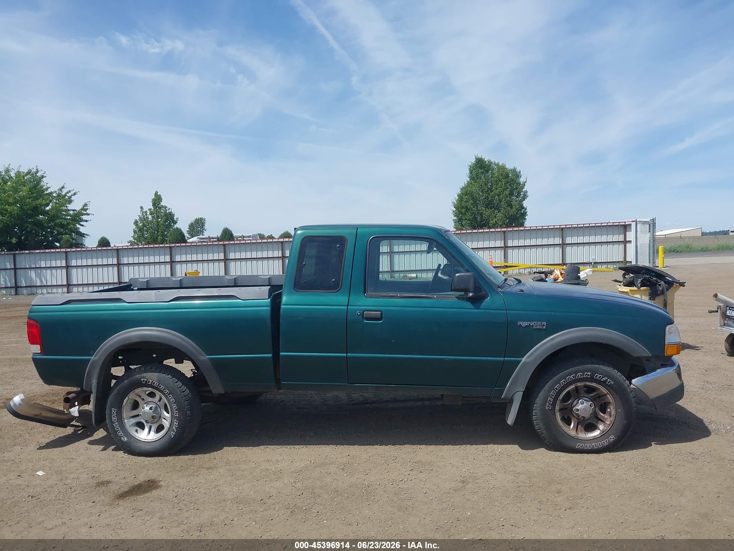 2000 Ford Ranger Xl/xlt Green vin: 1FTZR15V9YPB23337