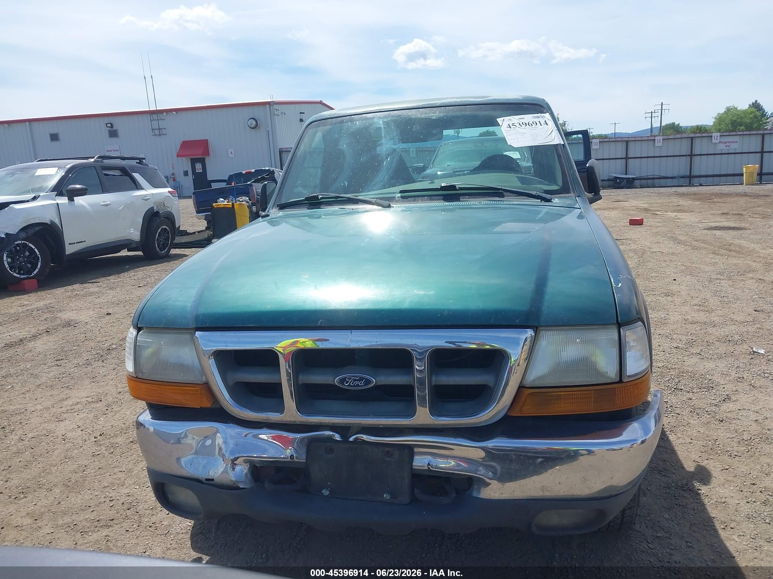 2000 Ford Ranger Xl/xlt Green vin: 1FTZR15V9YPB23337