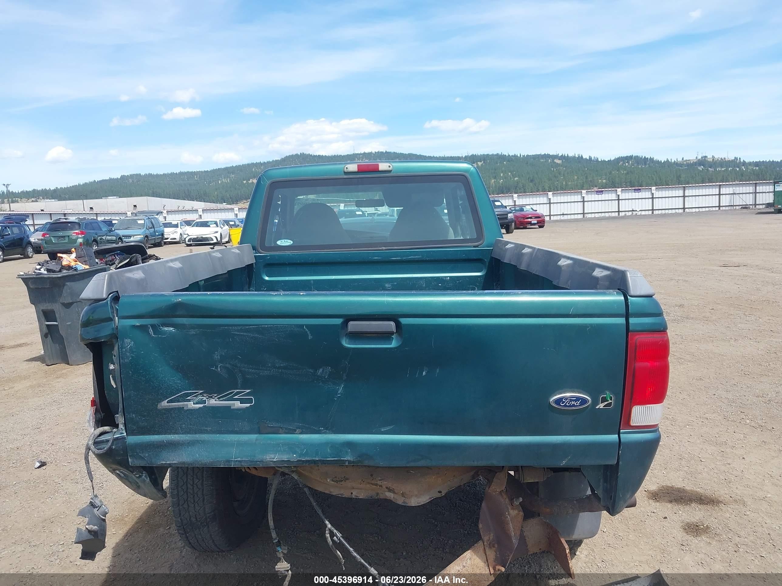 2000 Ford Ranger Xl/xlt Green vin: 1FTZR15V9YPB23337