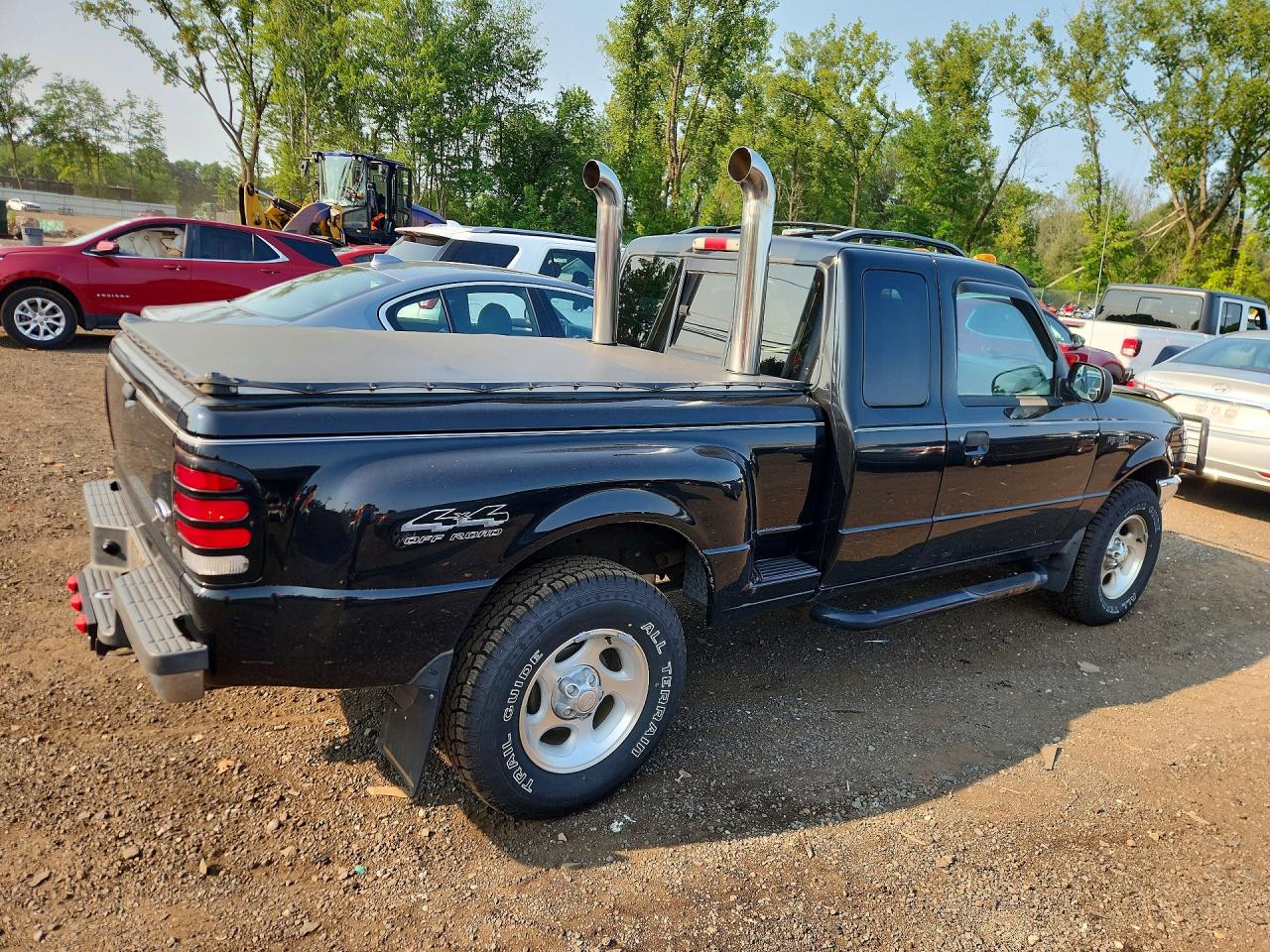 2000 Ford Ranger Super Cab Black vin: 1FTZR15V9YTA85230