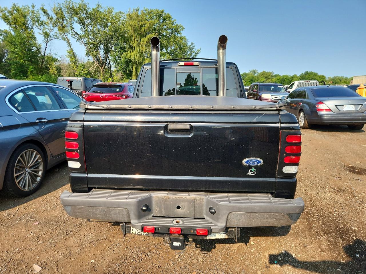 2000 Ford Ranger Super Cab Black vin: 1FTZR15V9YTA85230