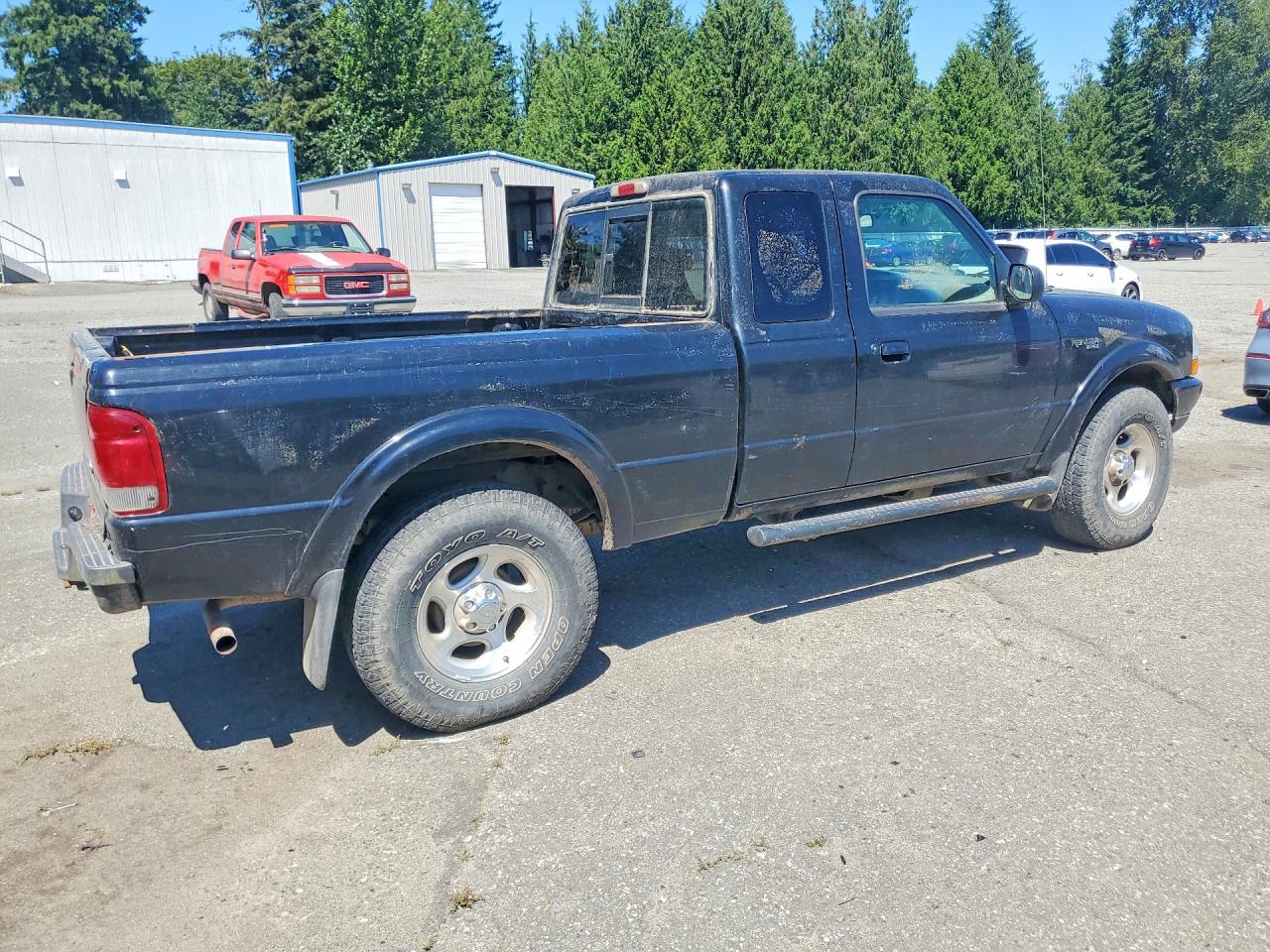 2000 Ford Ranger Super Cab Black vin: 1FTZR15VXYPA37048