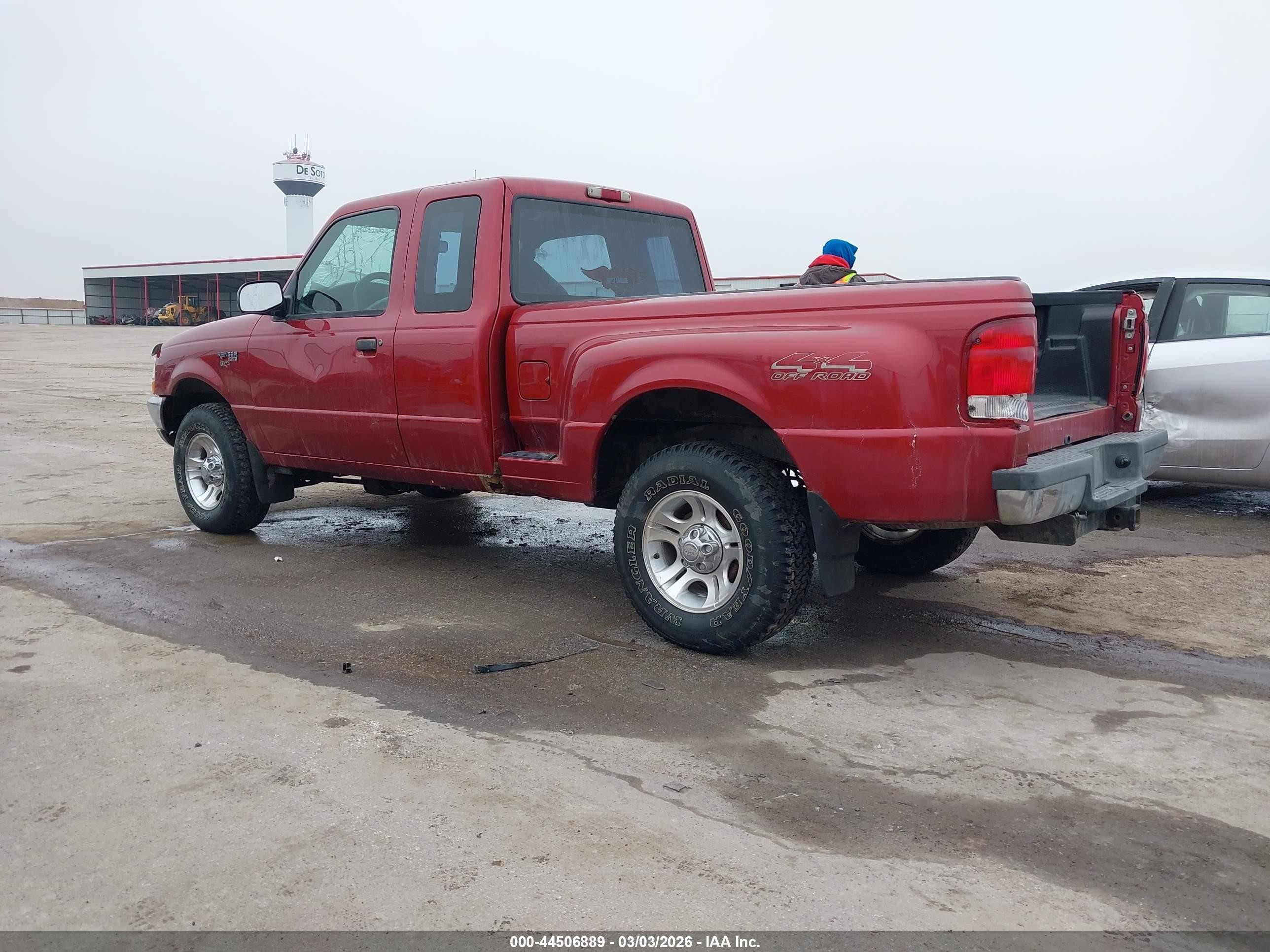 2000 Ford Ranger Xl/xlt Red vin: 1FTZR15VXYPC06064