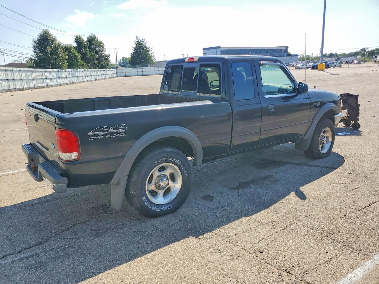 2000 Ford Ranger Super Cab Black vin: 1FTZR15X0YTA51520