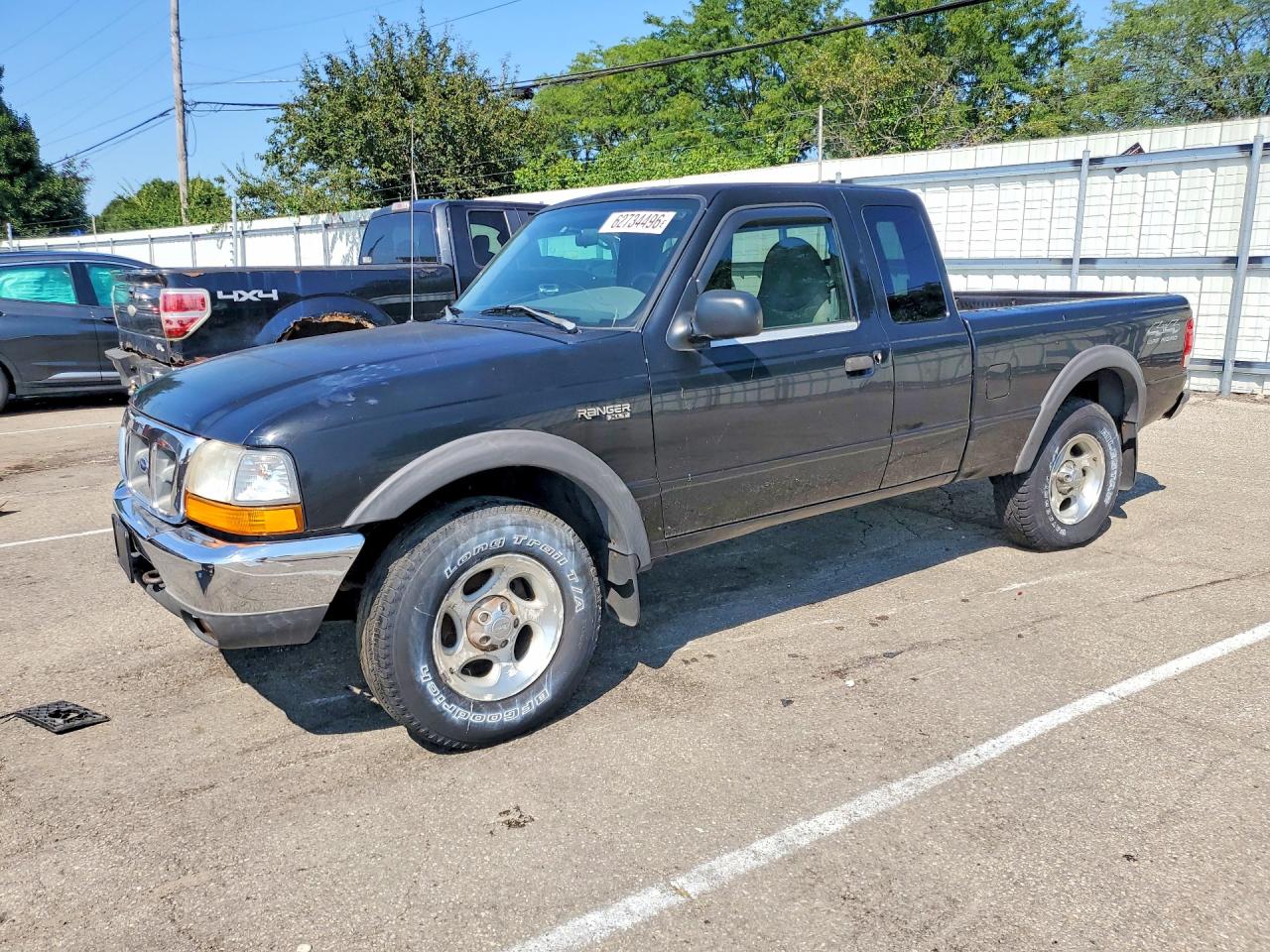 2000 Ford Ranger Super Cab Black vin: 1FTZR15X0YTA51520