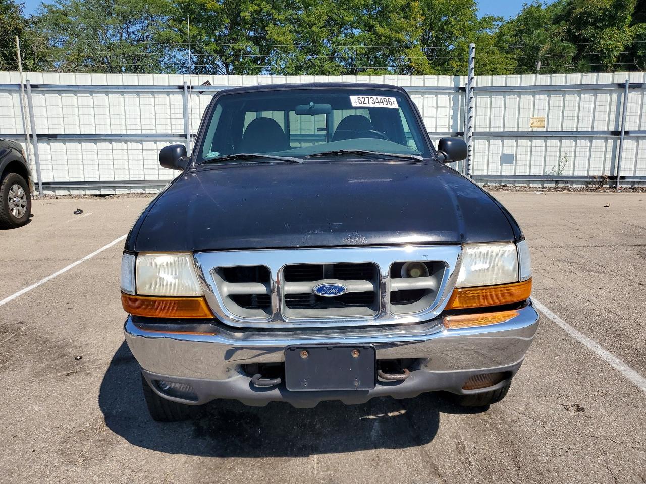 2000 Ford Ranger Super Cab Black vin: 1FTZR15X0YTA51520