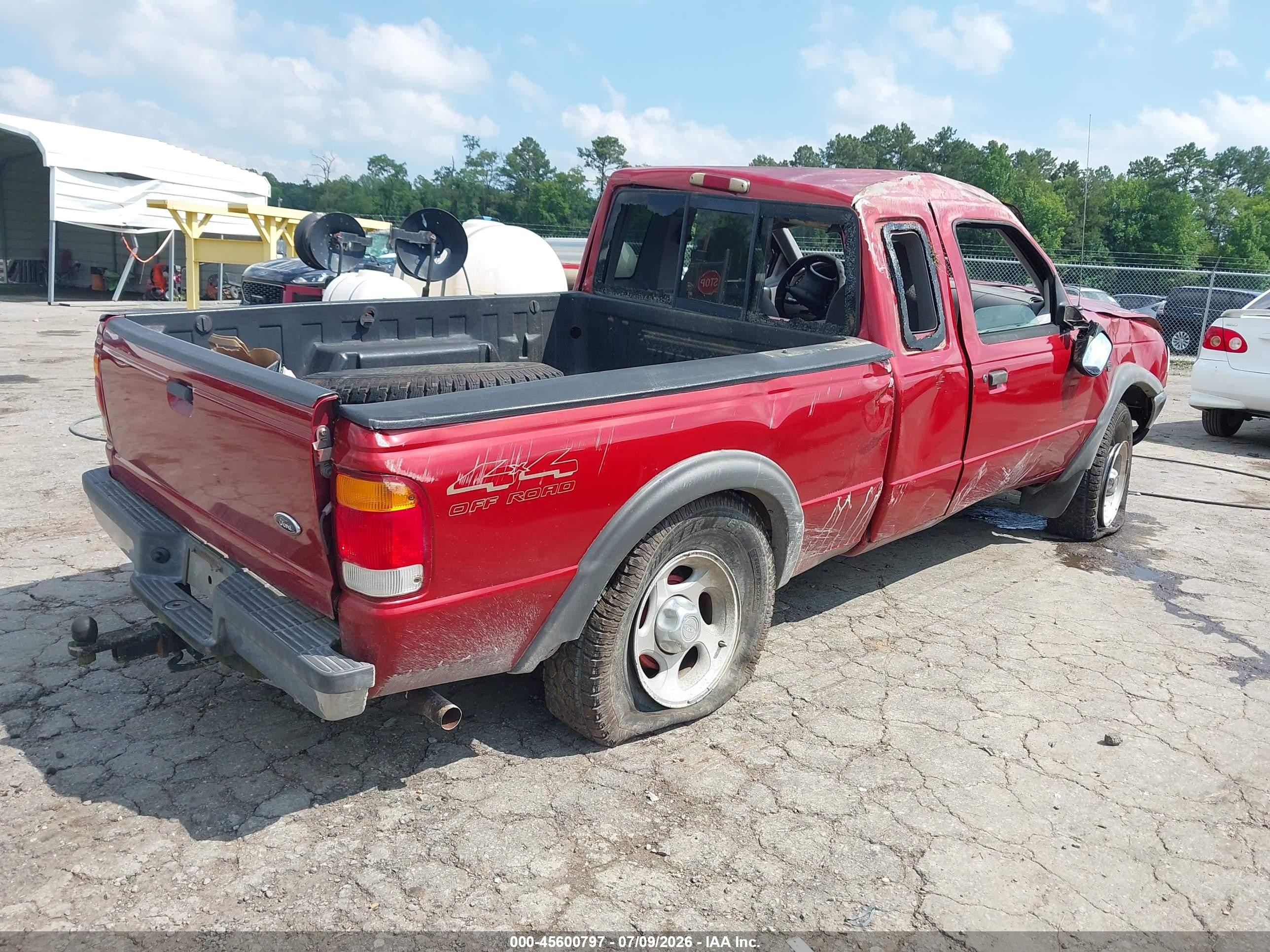 1999 Ford Ranger Xlt Red vin: 1FTZR15X1XTA98246