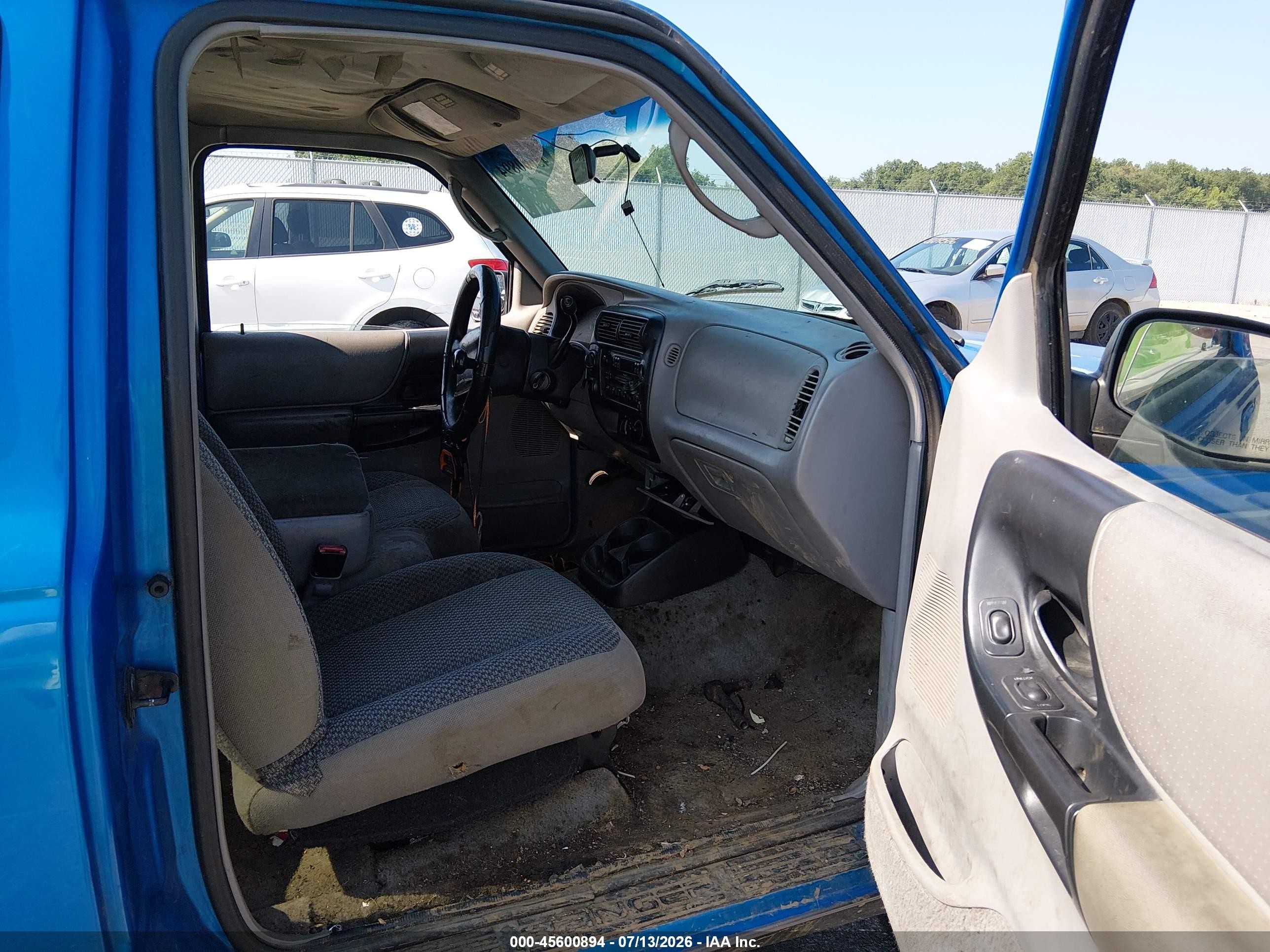 1998 Ford Ranger Splash/xl/xlt Blue vin: 1FTZR15X2WTA08522
