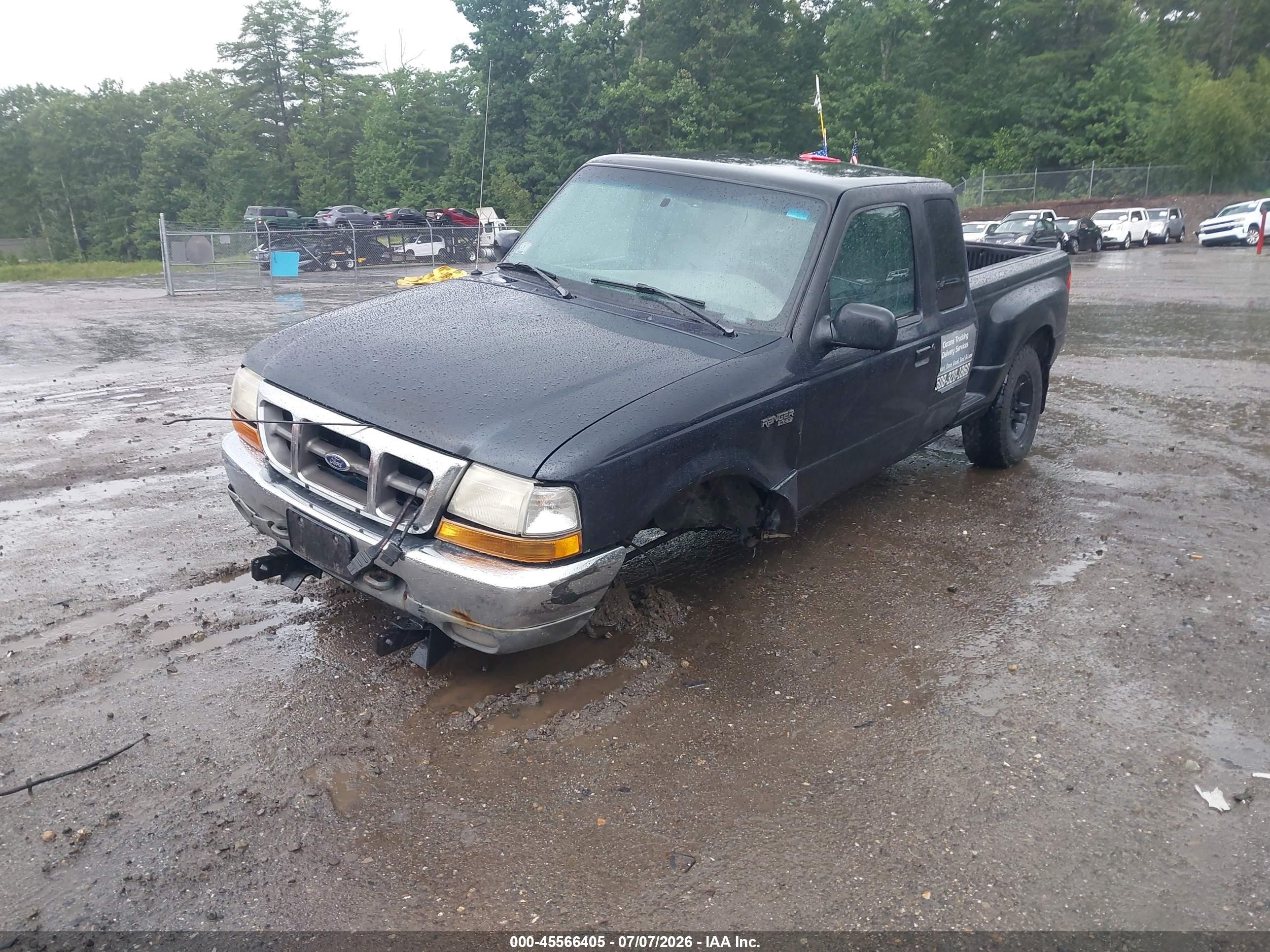 1999 Ford Ranger Xlt Blue vin: 1FTZR15X2XTB12039