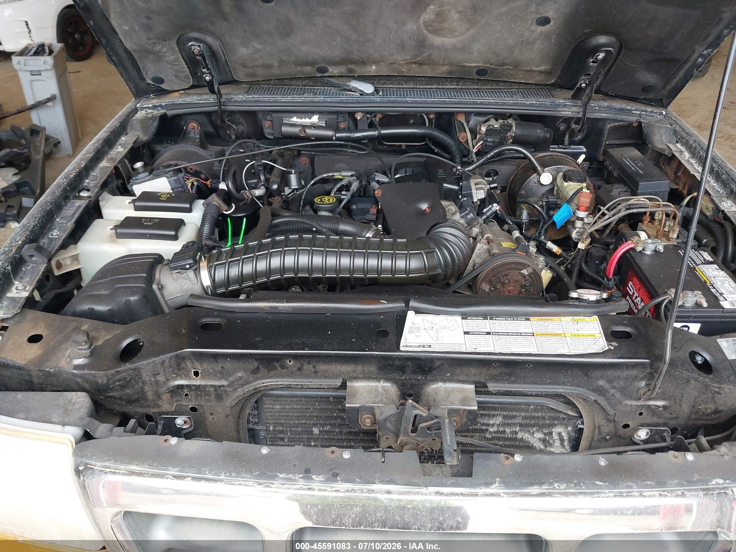 1999 Ford Ranger Xlt Black vin: 1FTZR15X3XPB42496