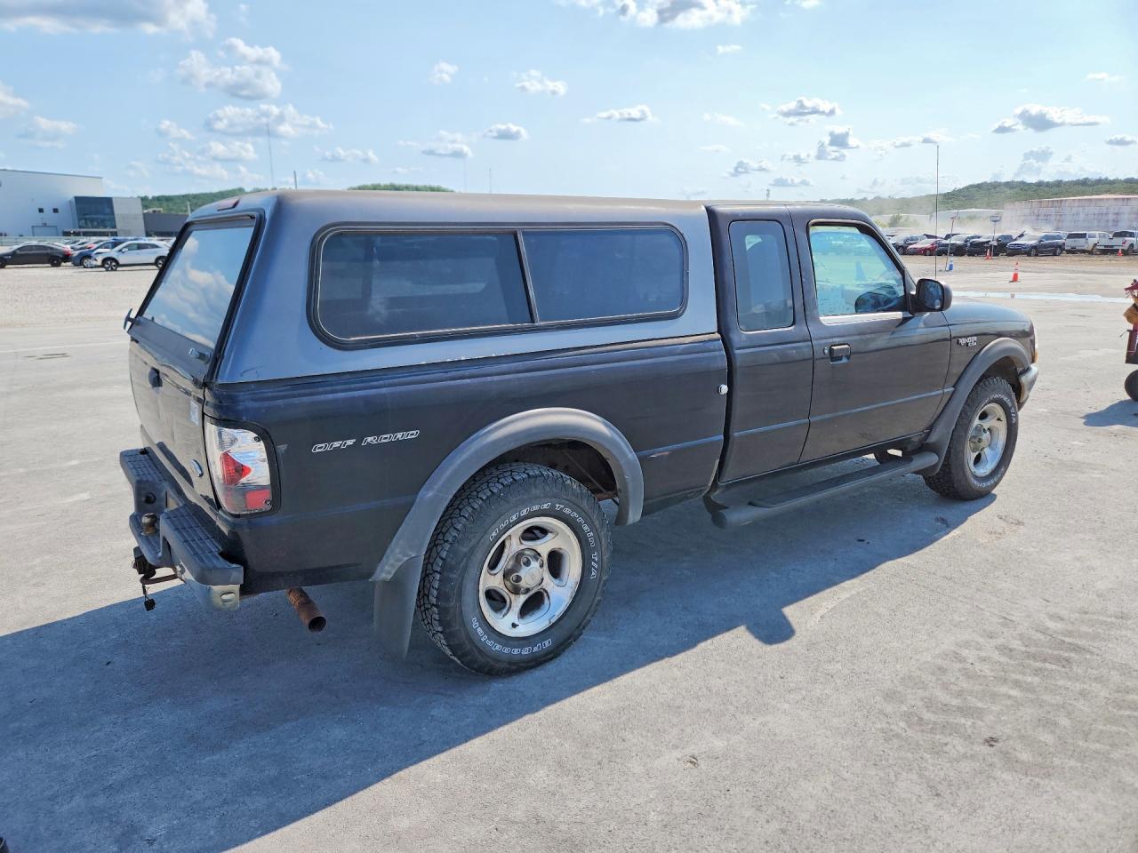 2000 Ford Ranger Super Cab Black vin: 1FTZR15X3YPA41296
