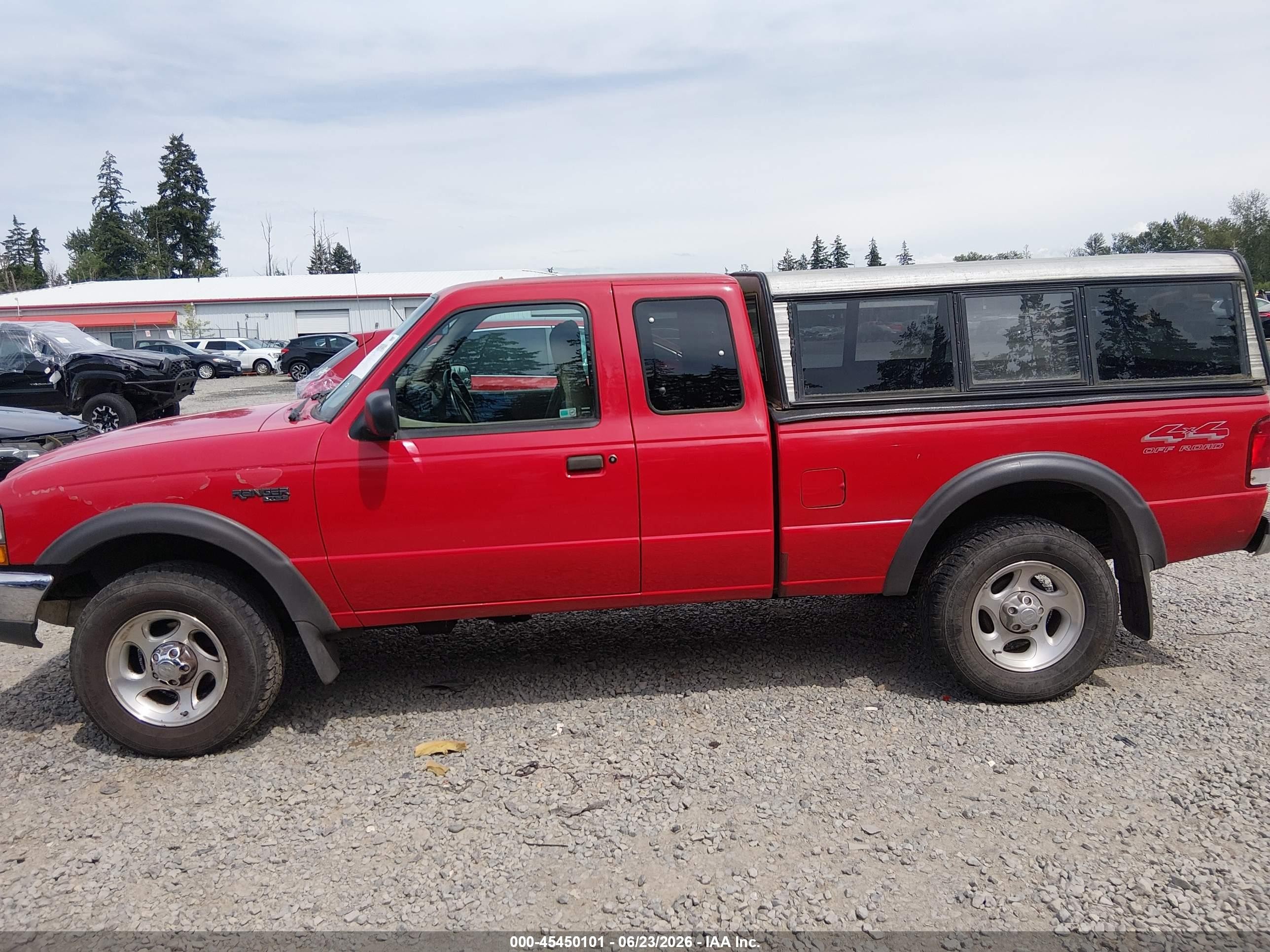 2000 Ford Ranger Xlt Red vin: 1FTZR15X3YPC04982