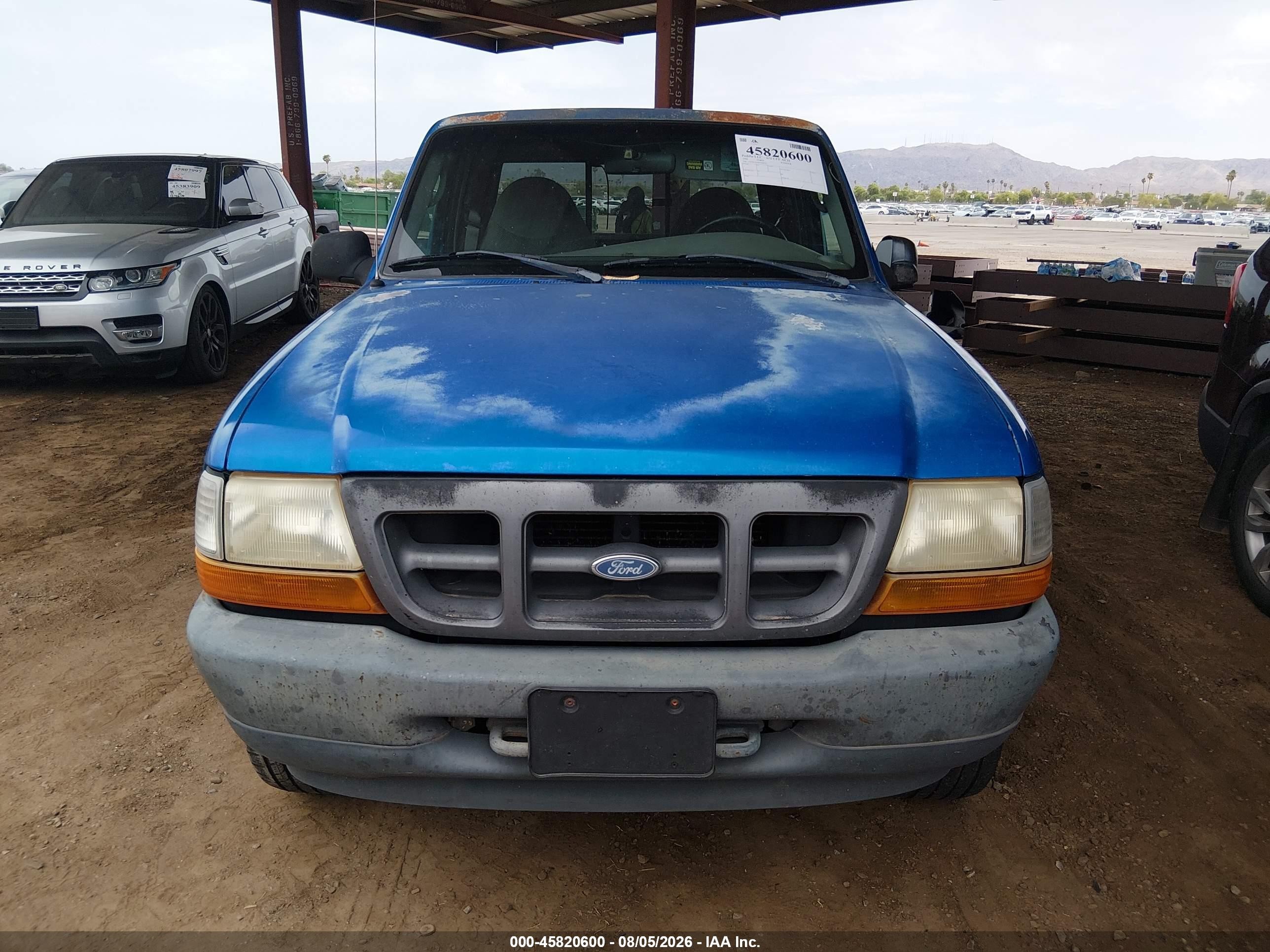 1998 Ford Ranger Splash/xl/xlt Синий vin: 1FTZR15X4WPB58737