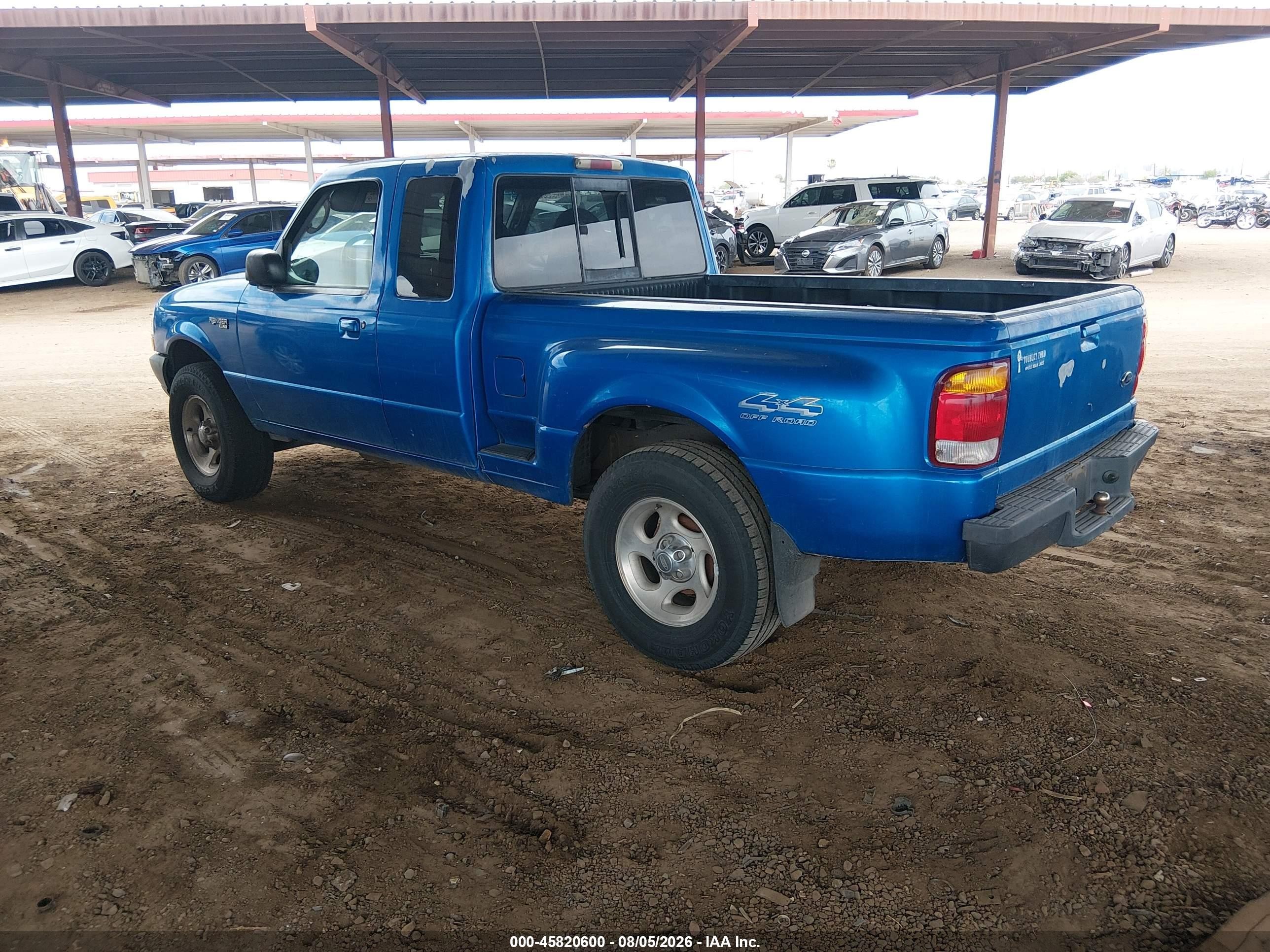 1998 Ford Ranger Splash/xl/xlt Синий vin: 1FTZR15X4WPB58737