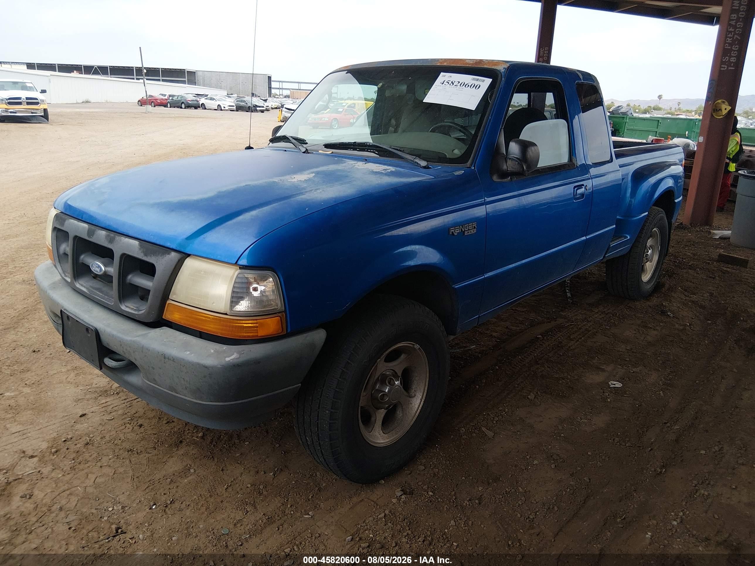 1998 Ford Ranger Splash/xl/xlt Синий vin: 1FTZR15X4WPB58737