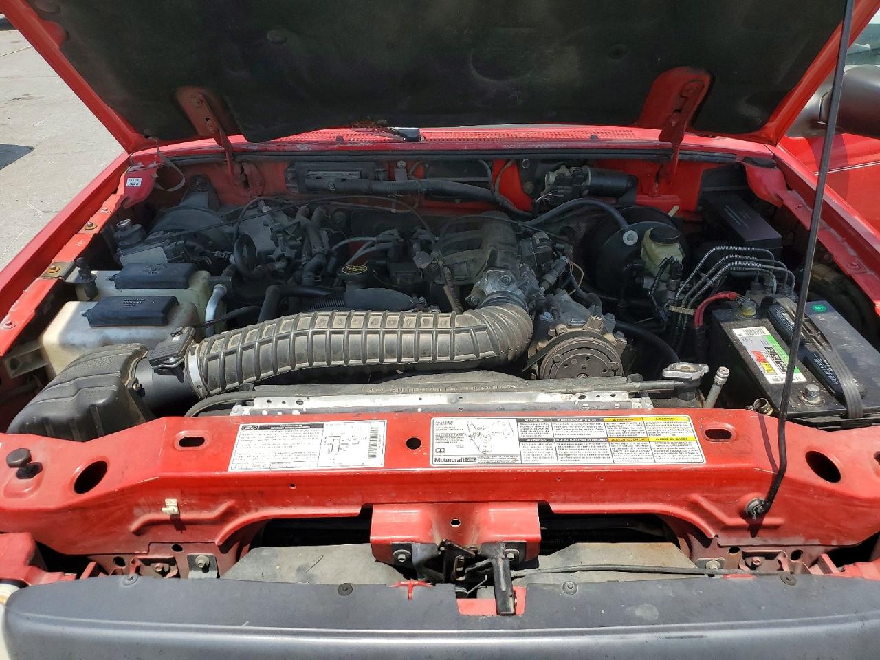 1998 Ford Ranger Super Cab Red vin: 1FTZR15X4WTA73517