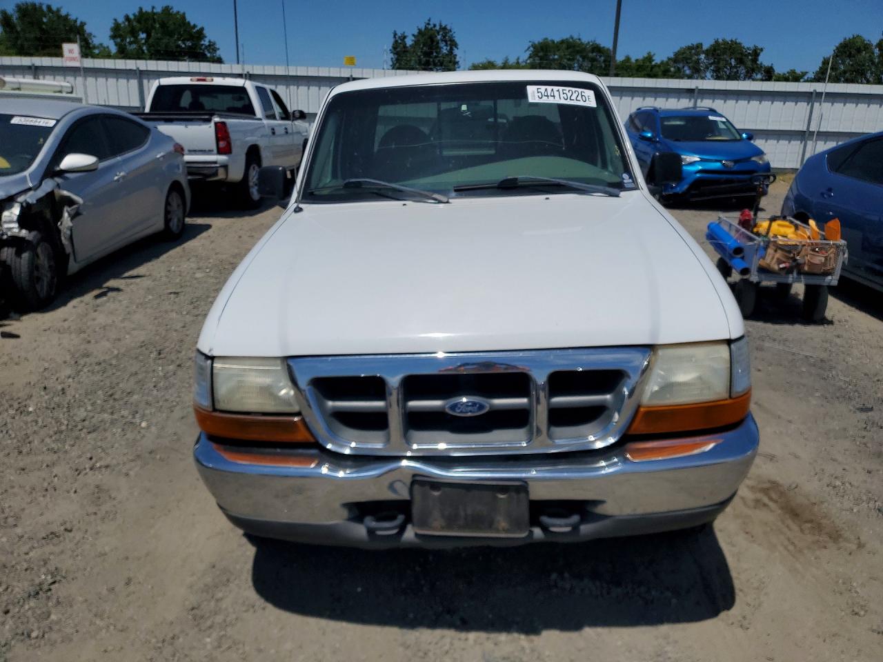 1999 Ford Ranger Super Cab White vin: 1FTZR15X4XTA26327