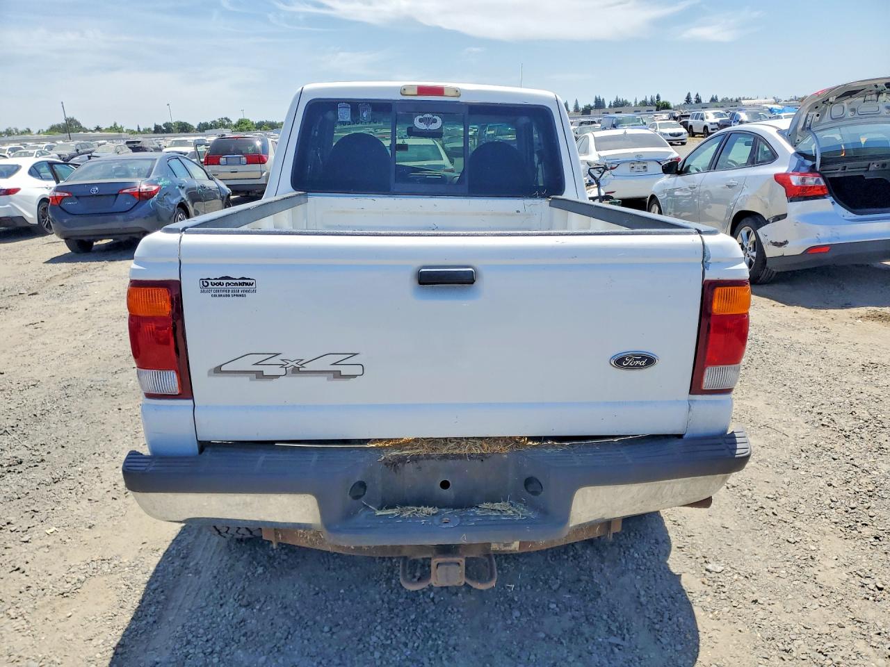 1999 Ford Ranger Super Cab White vin: 1FTZR15X4XTA26327