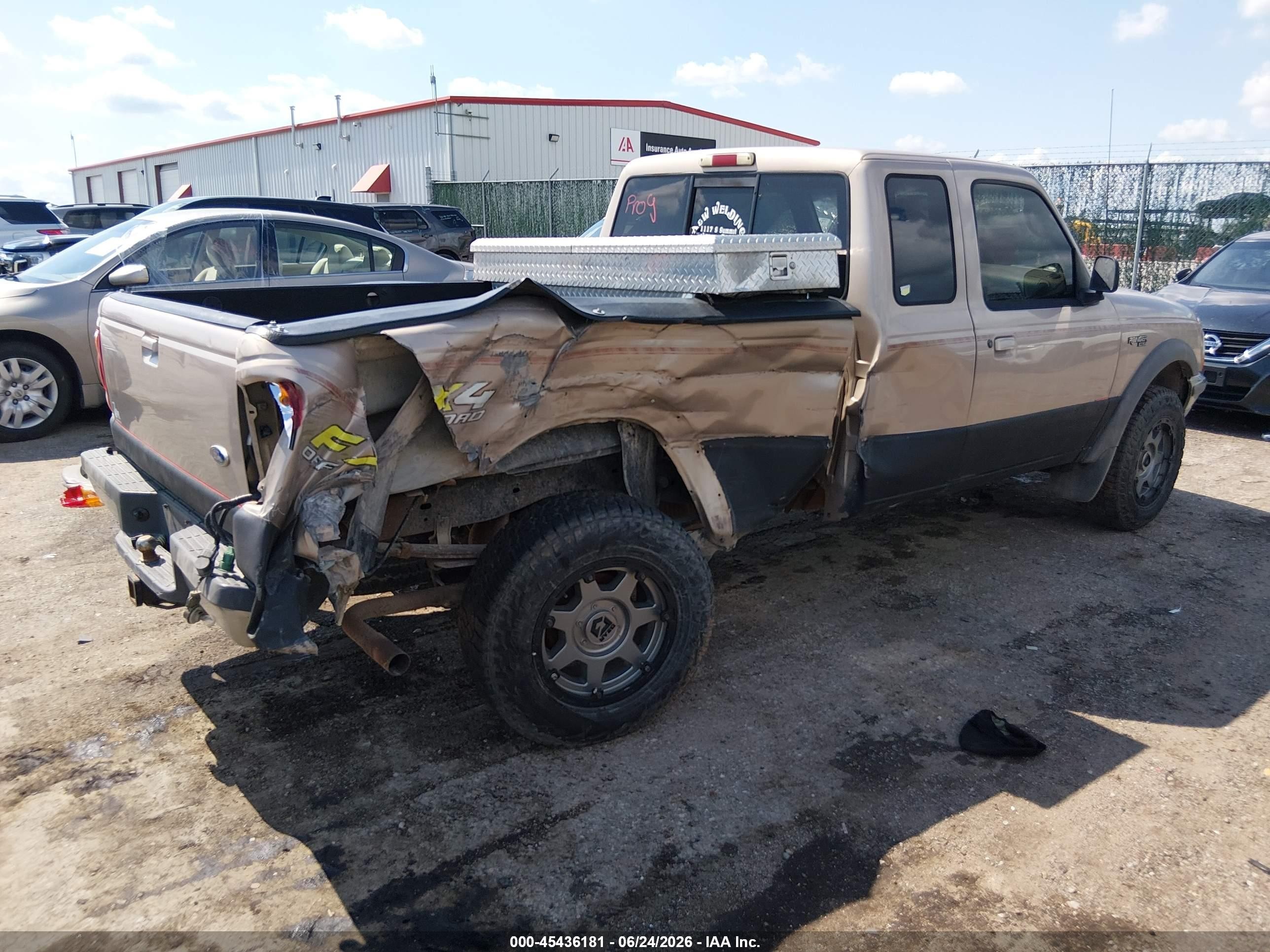 1998 Ford Ranger Splash/xl/xlt Tan vin: 1FTZR15X5WPB15864