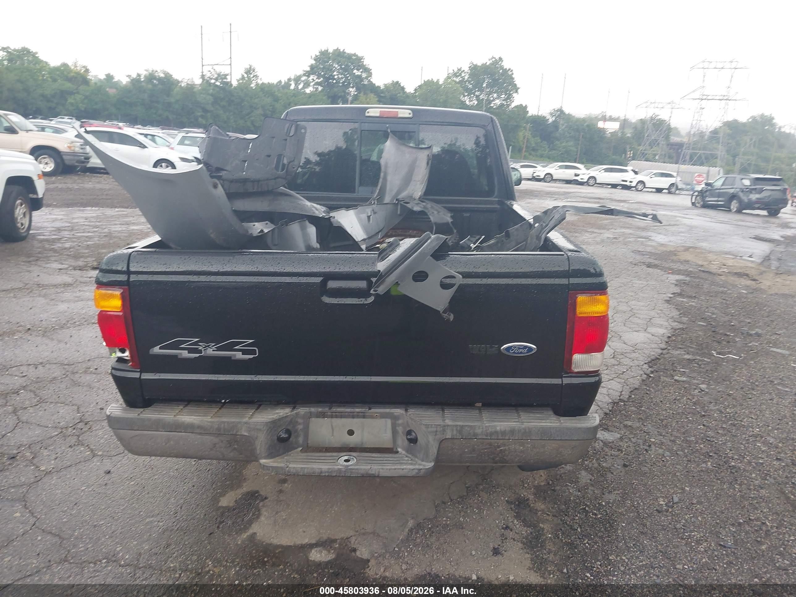 1999 Ford Ranger Xlt Black vin: 1FTZR15X5XTA62110